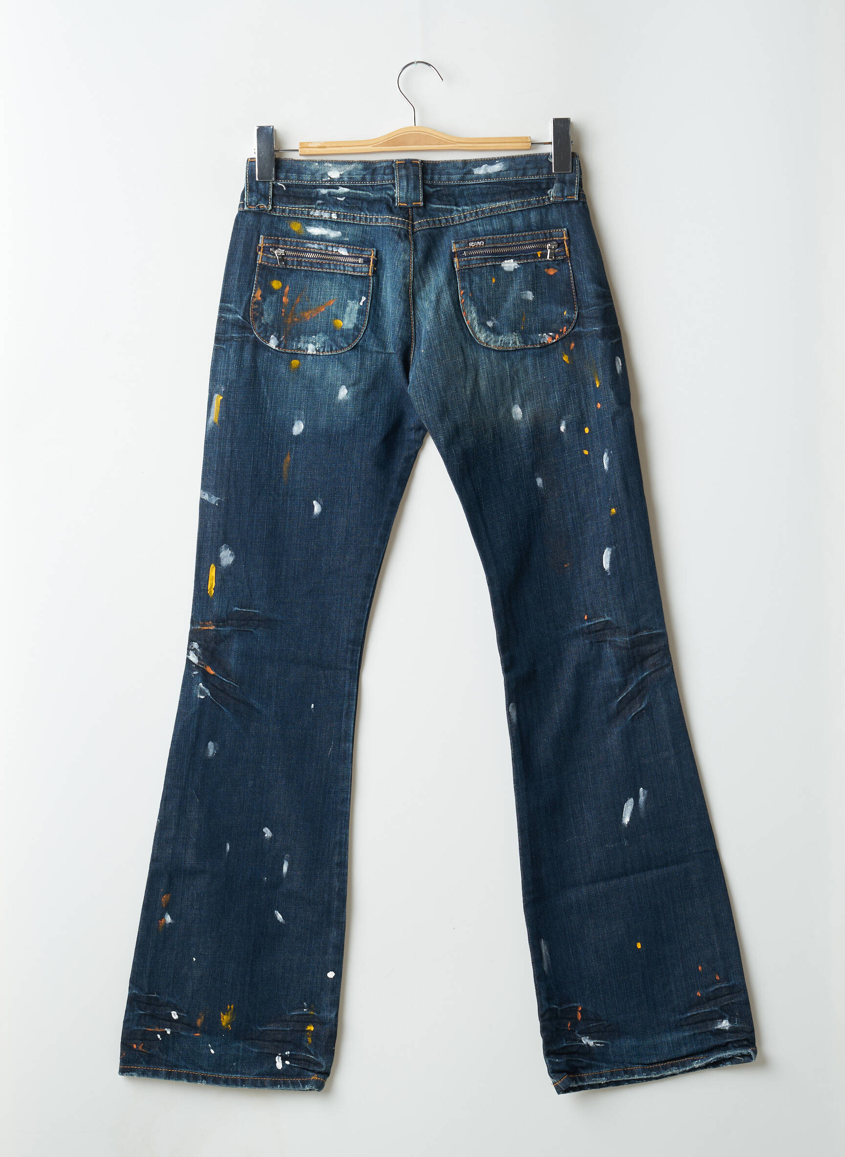 Bootcut džinsai normala dydis normala dydis mėlyna RWD moteris