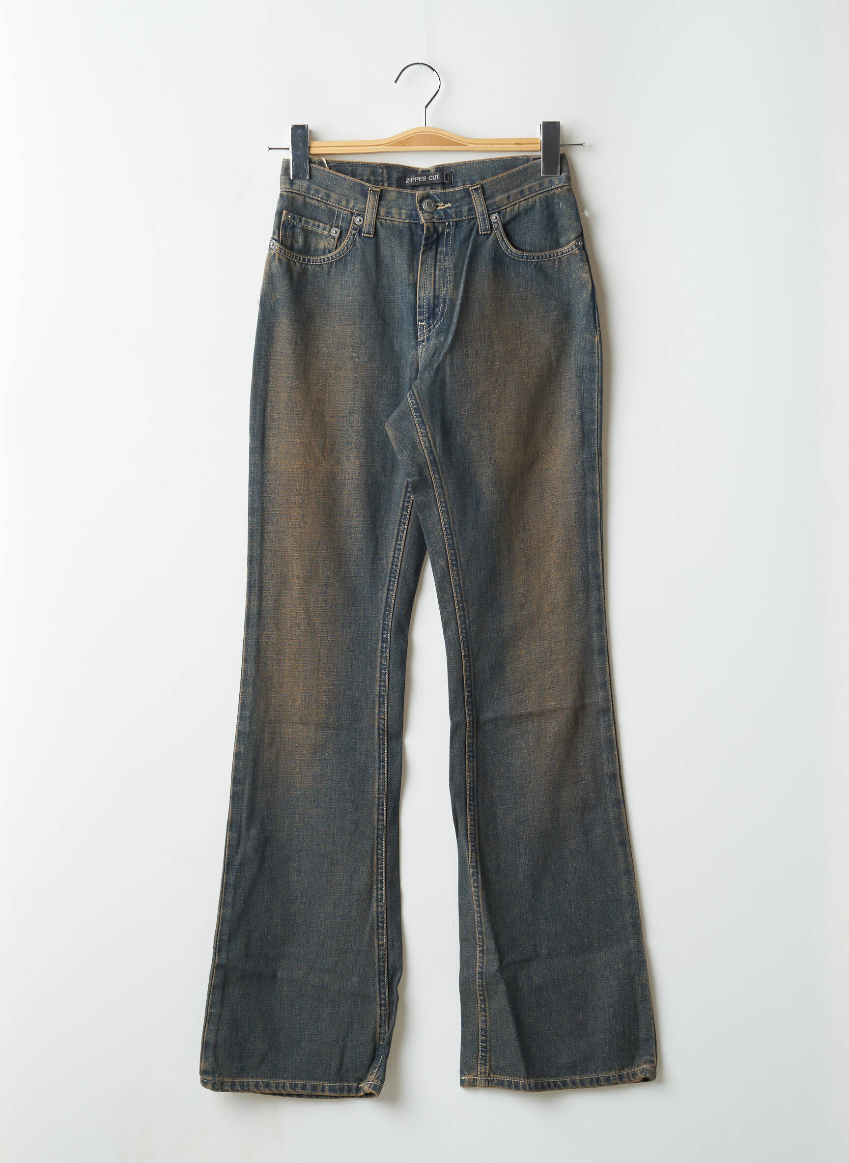 Bootcut džinsai normala dydis normala dydis mėlyna TEDDY SMITH moteris