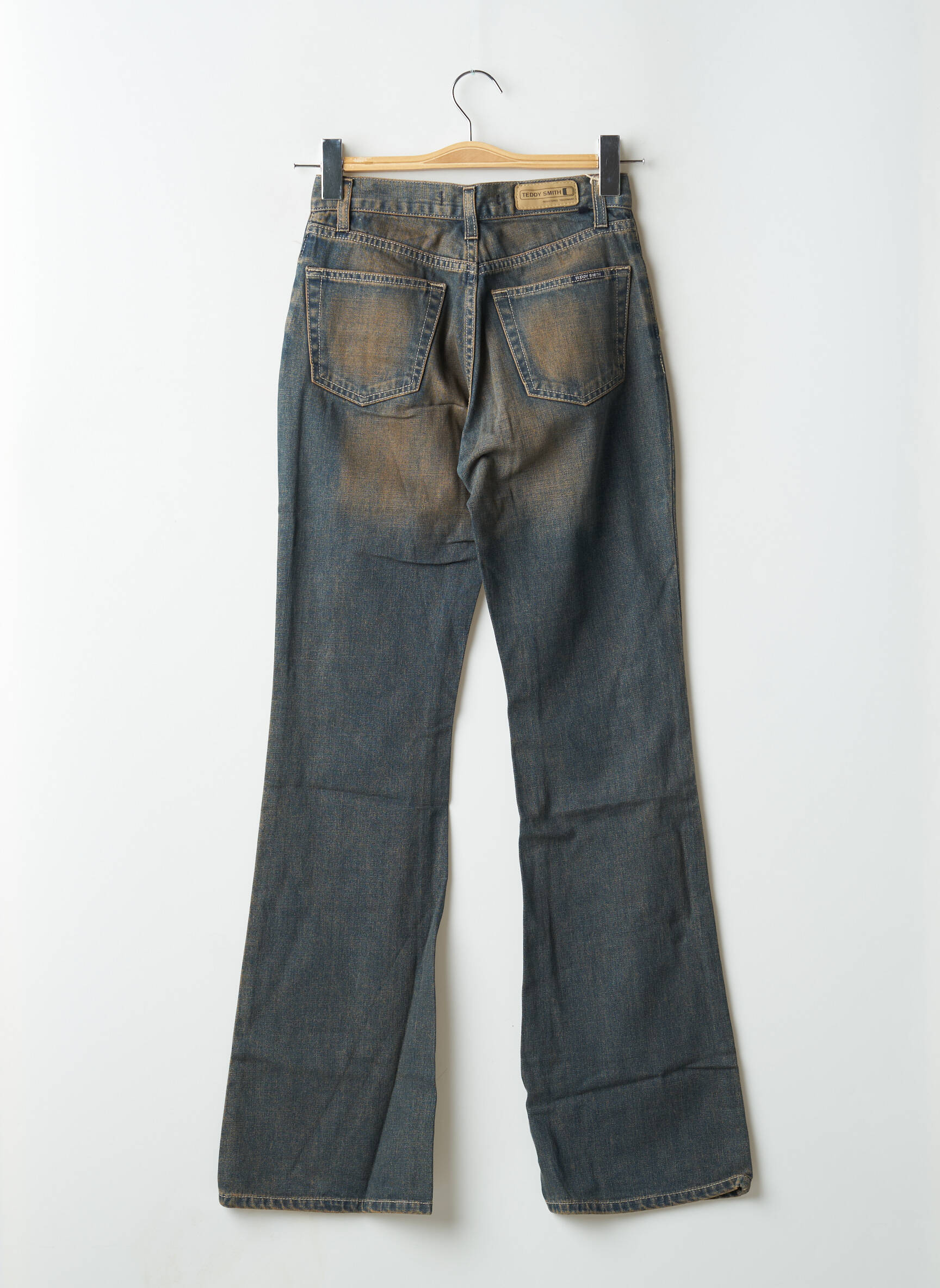 Bootcut džinsai normala dydis normala dydis mėlyna TEDDY SMITH moteris