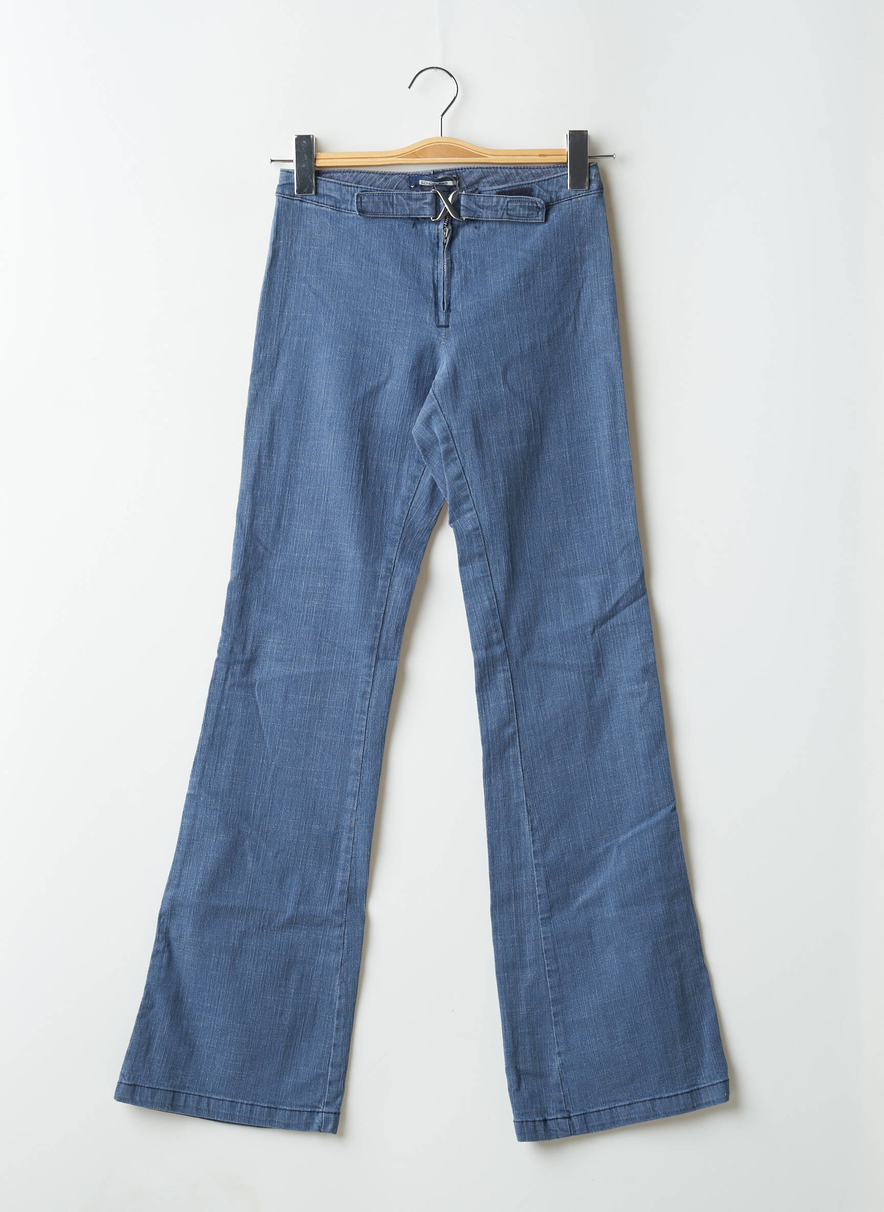 Bootcut džinsai tamprumas maža dydžio mėlyna SCHOOL RAG moteris