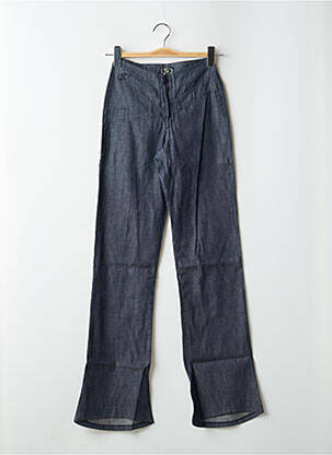 Bootcut džinsai aukšta talija aukšta talija mėlyna BE YOU K moteris