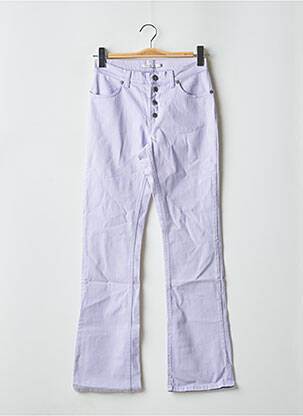 Bootcut džinsai normala dydis normala dydis violetinis SCHOOL RAG moteris