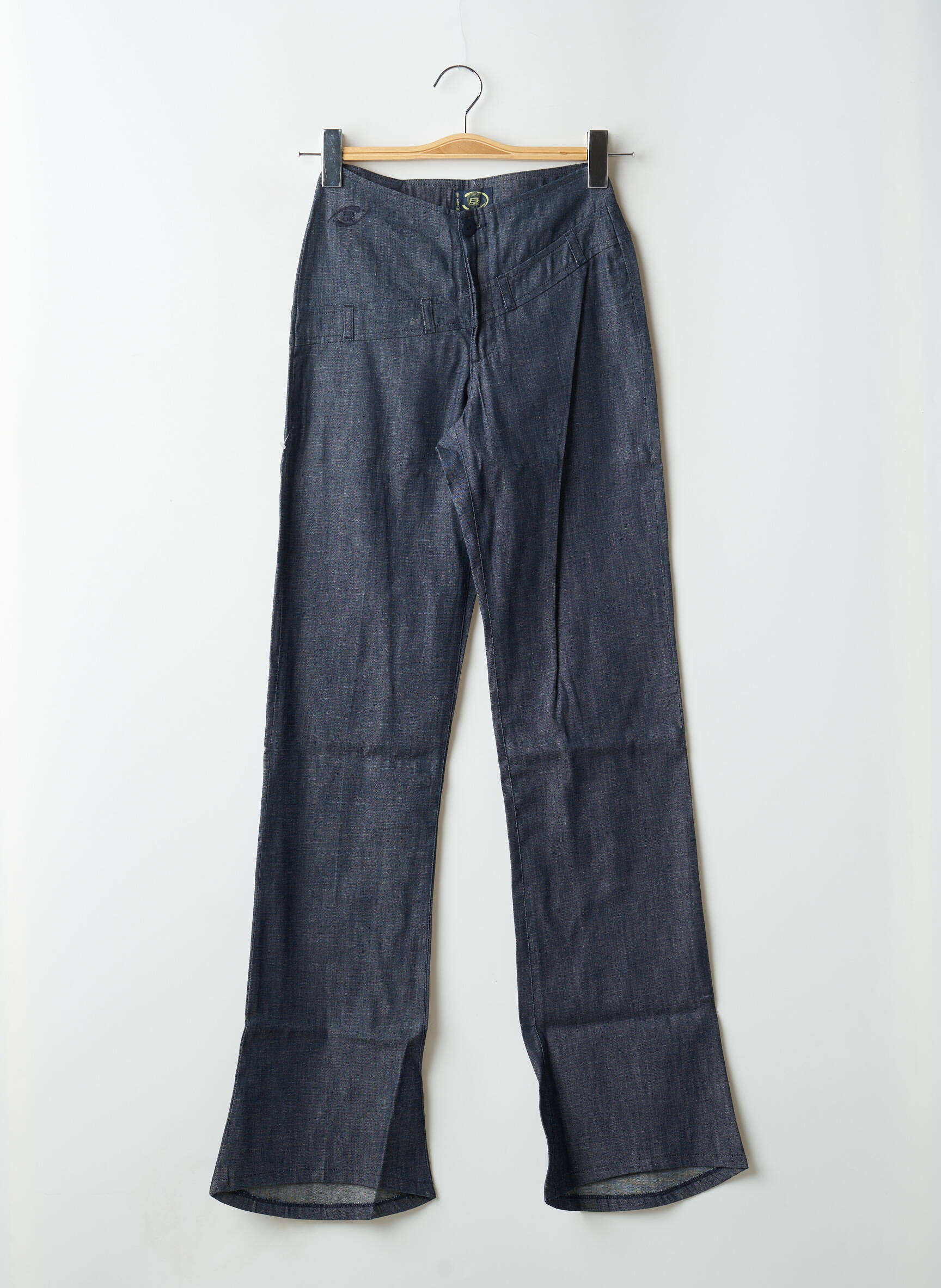 Bootcut džinsai aukšta talija aukšta talija mėlyna BE YOU K moteris