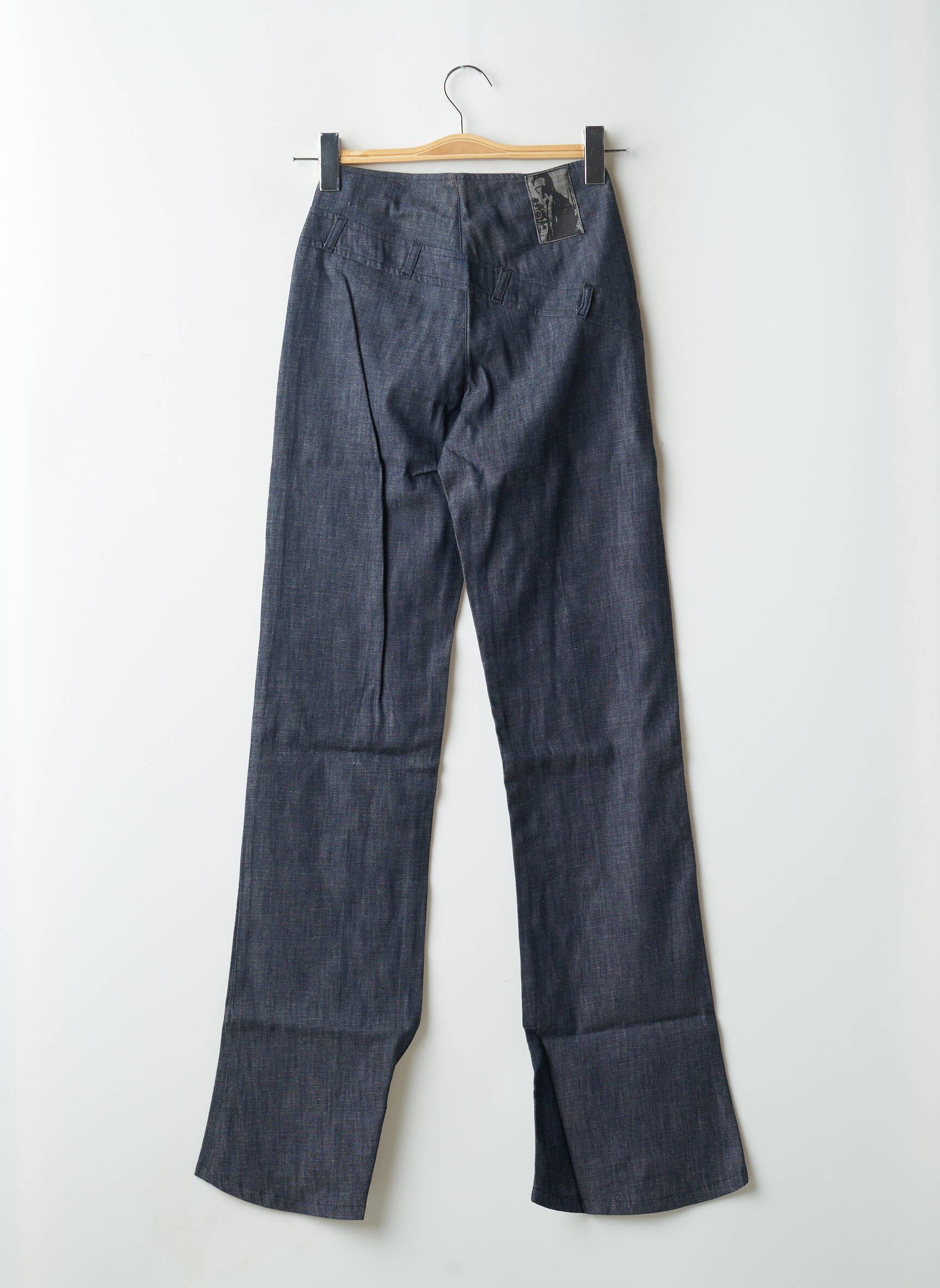 Bootcut džinsai aukšta talija aukšta talija mėlyna BE YOU K moteris