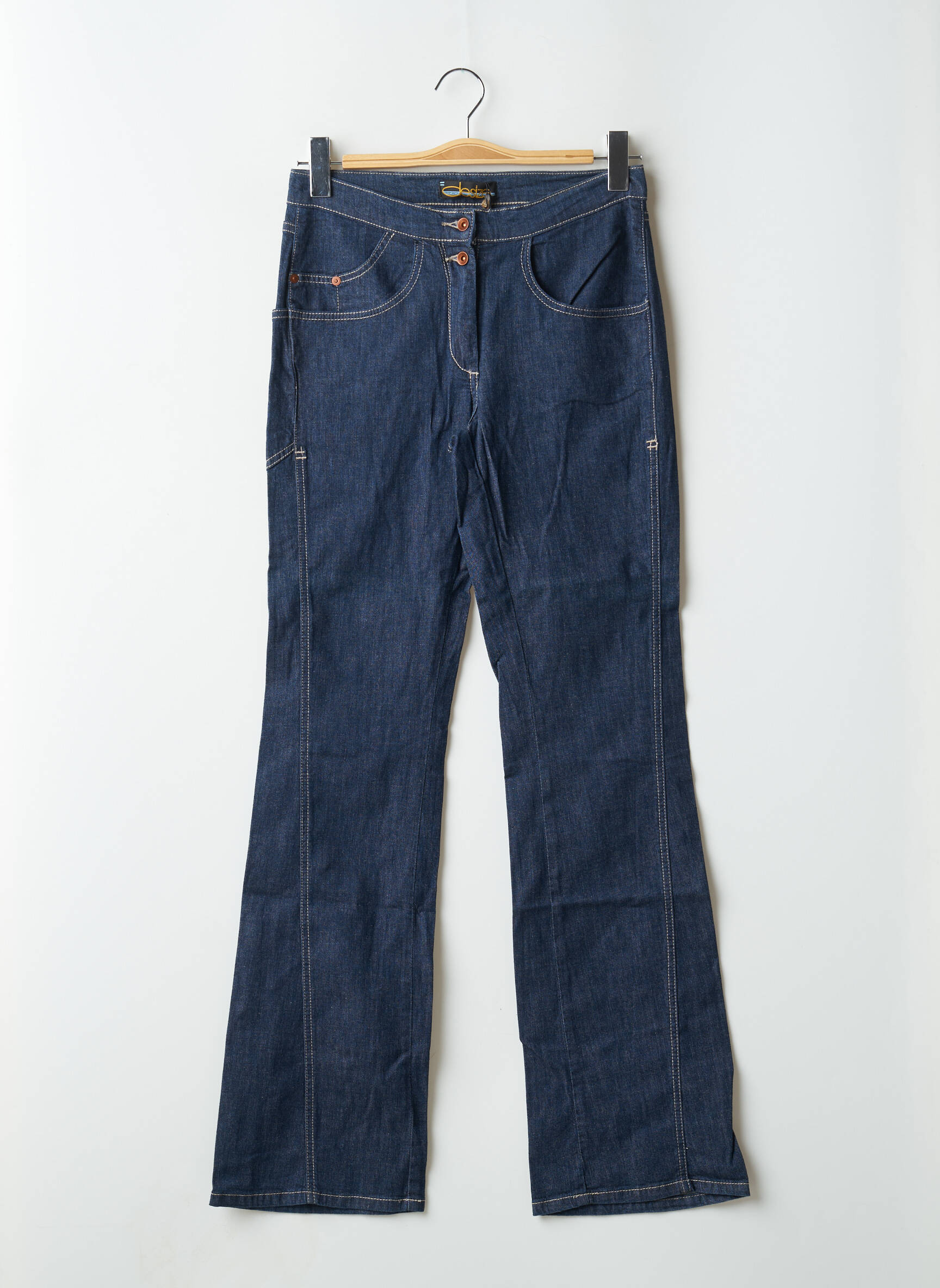Bootcut džinsai normala dydis normala dydis mėlyna TEDDY SMITH moteris
