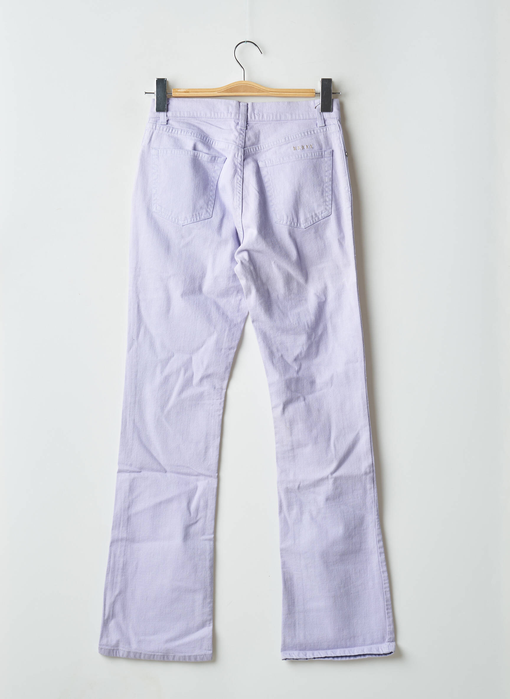 Bootcut džinsai normala dydis normala dydis violetinis SCHOOL RAG moteris