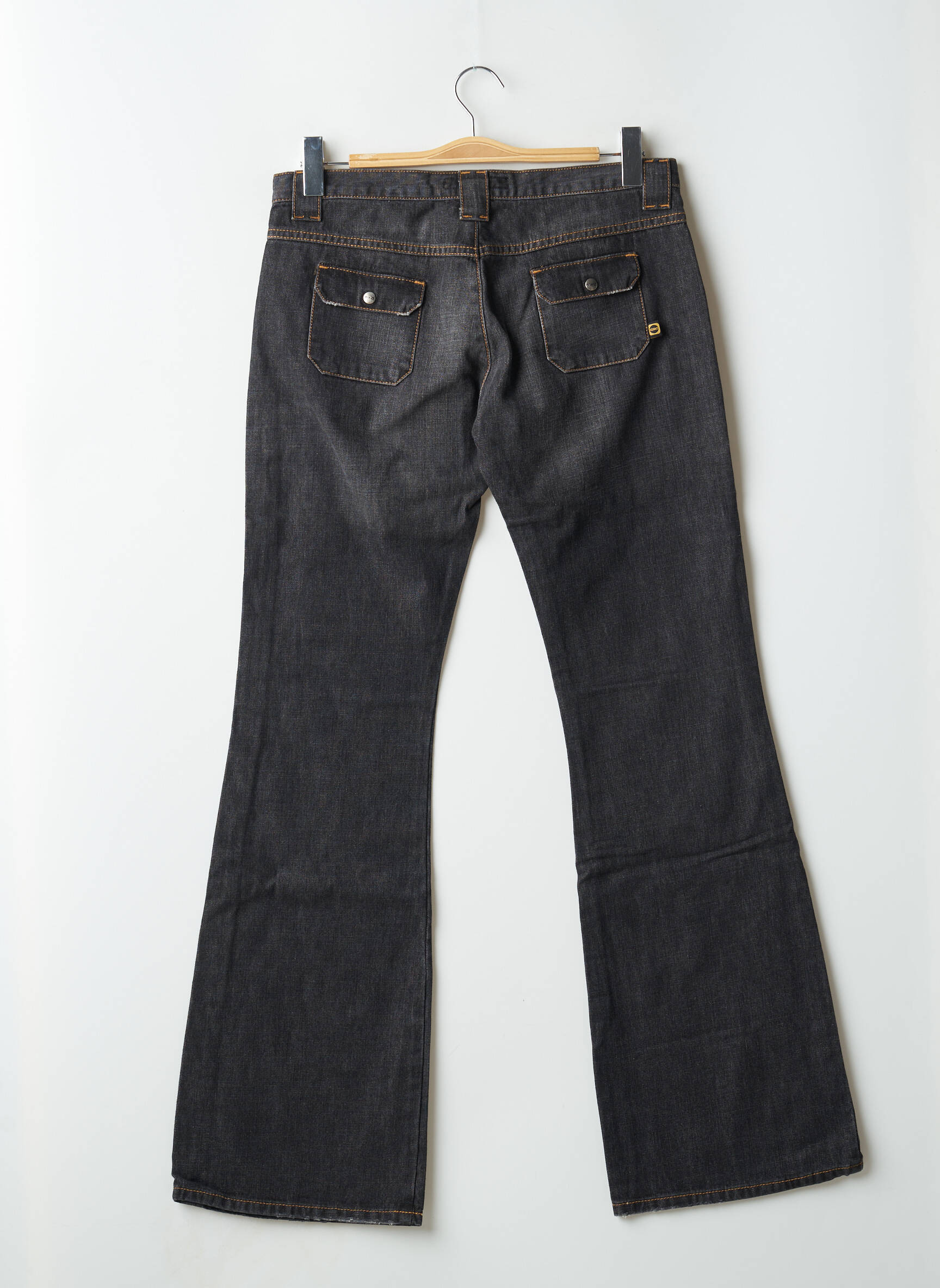 Bootcut džinsai normala dydis normala dydis juodas RWD moteris