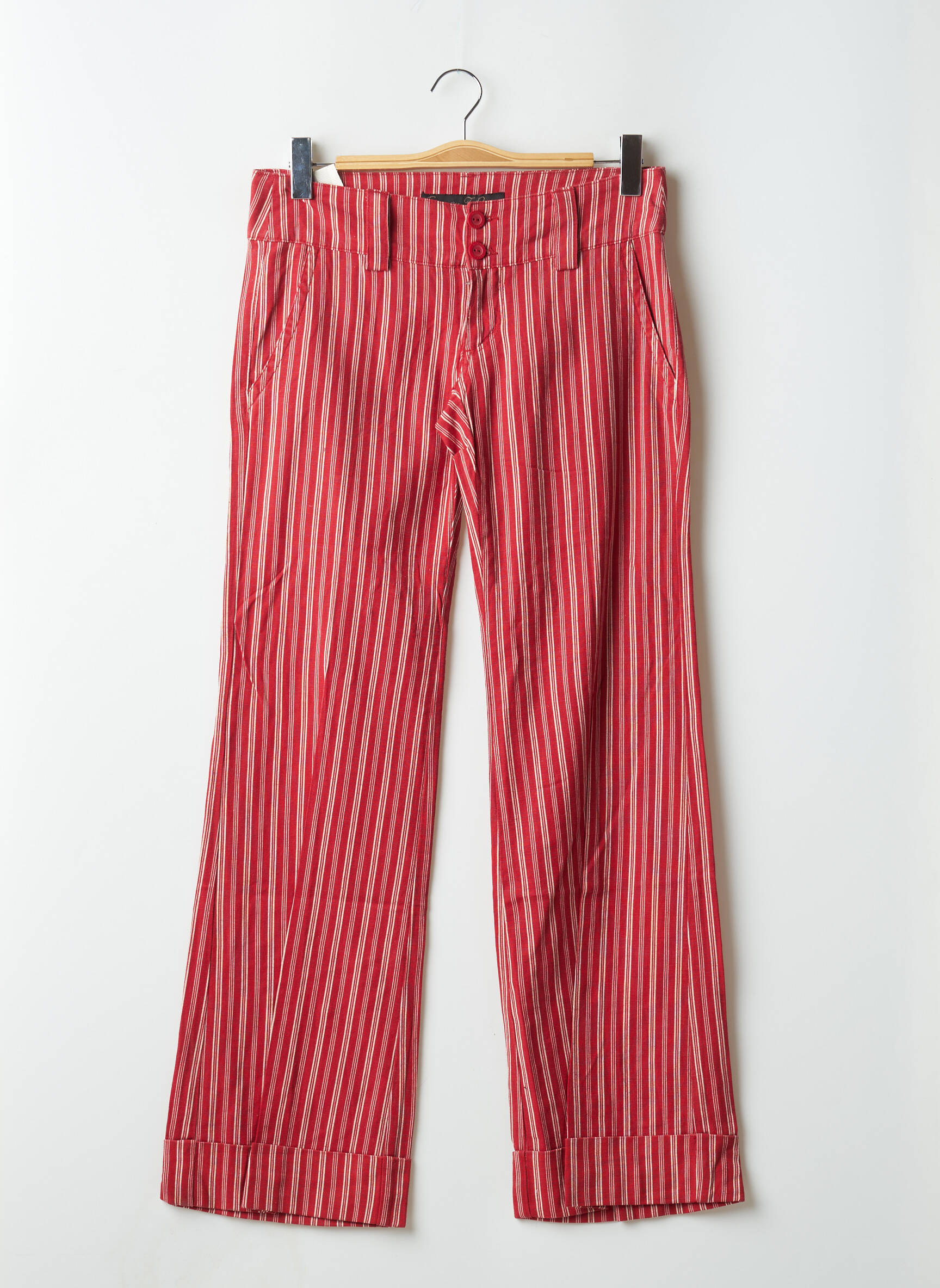 Bootcut džinsai kišenės maža dydžio raudona FREEMAN T.PORTER moteris