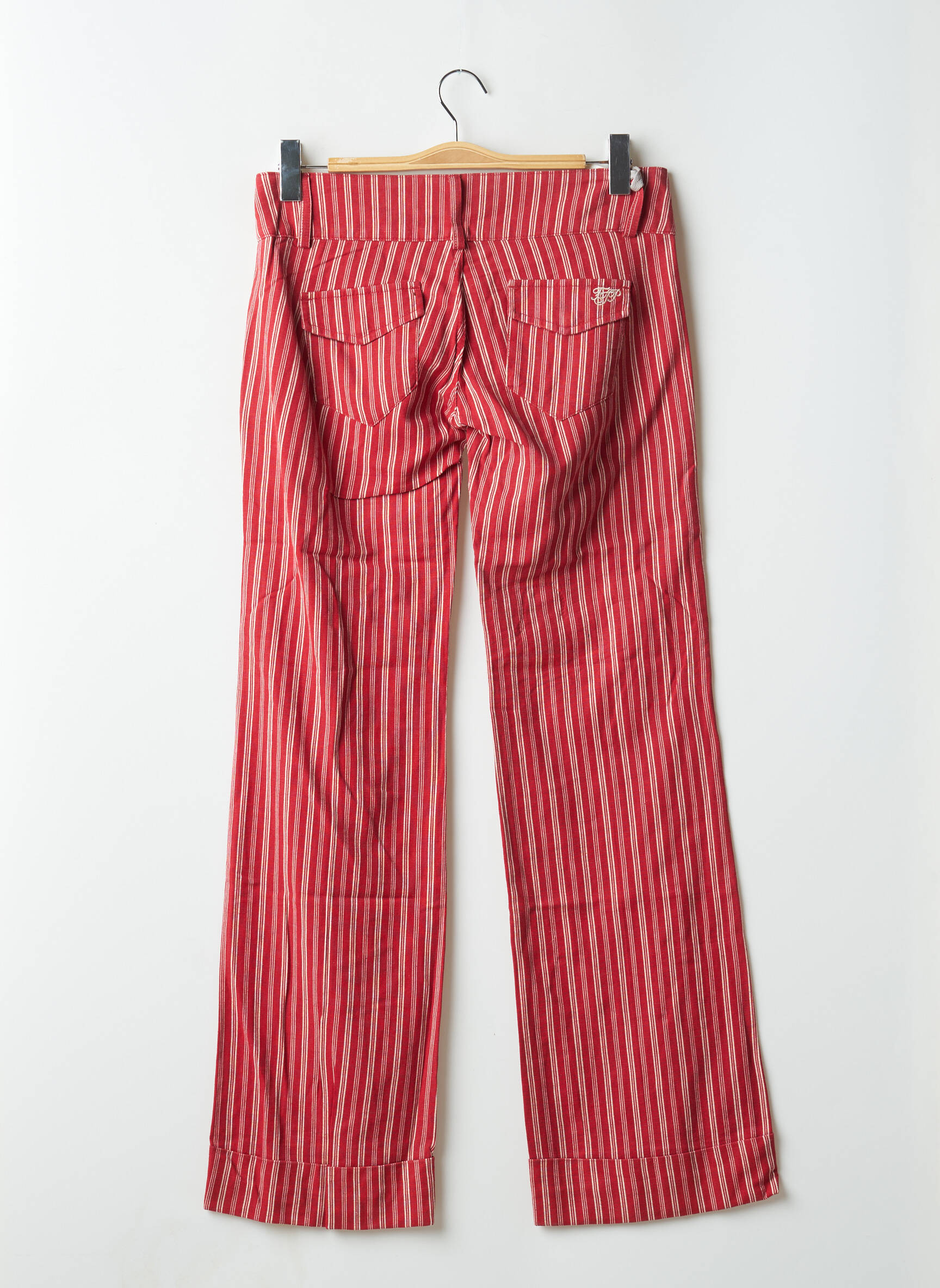 Bootcut džinsai kišenės maža dydžio raudona FREEMAN T.PORTER moteris