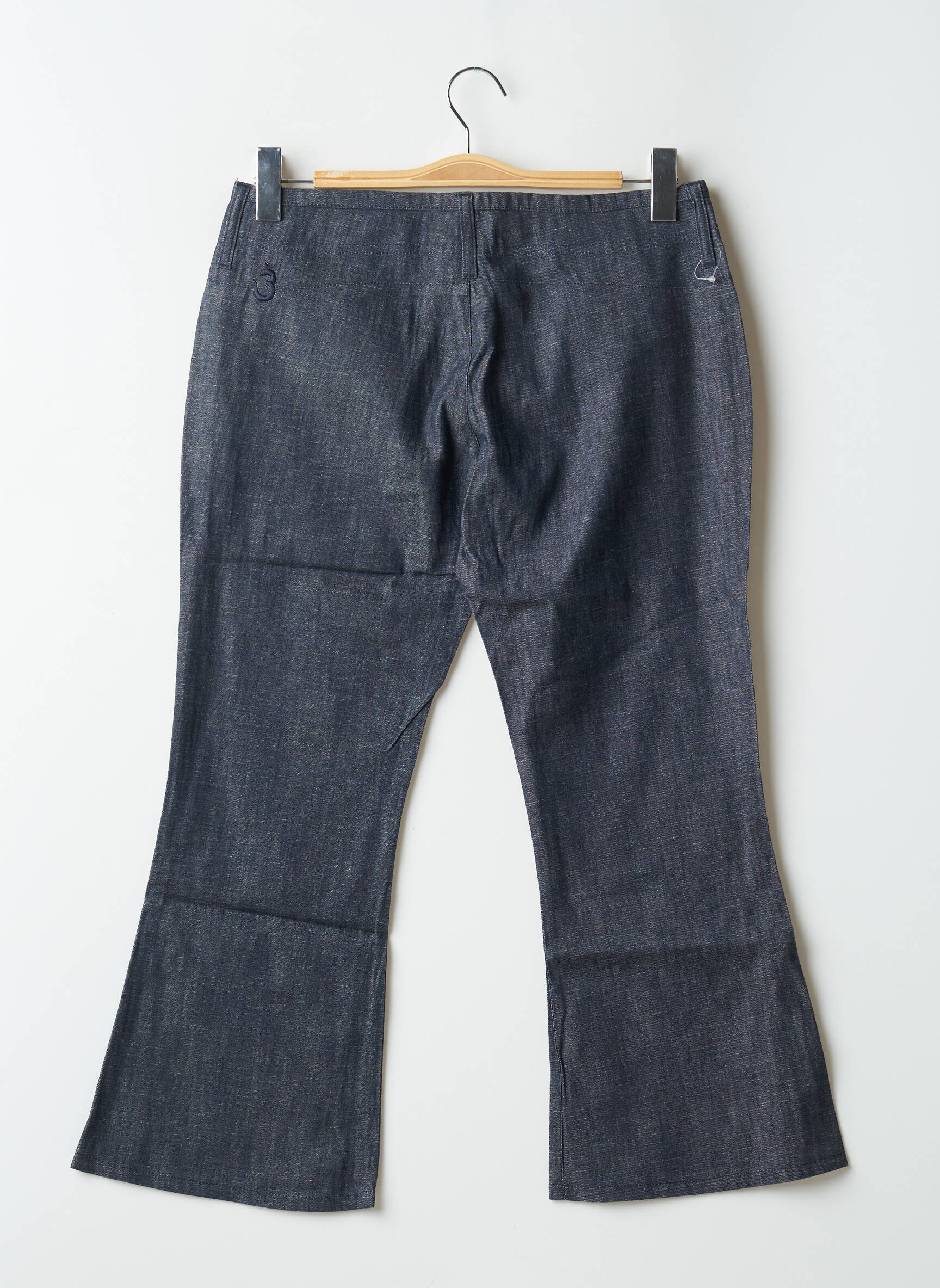 Bootcut džinsai kišenės mėlyna BE YOU K moteris