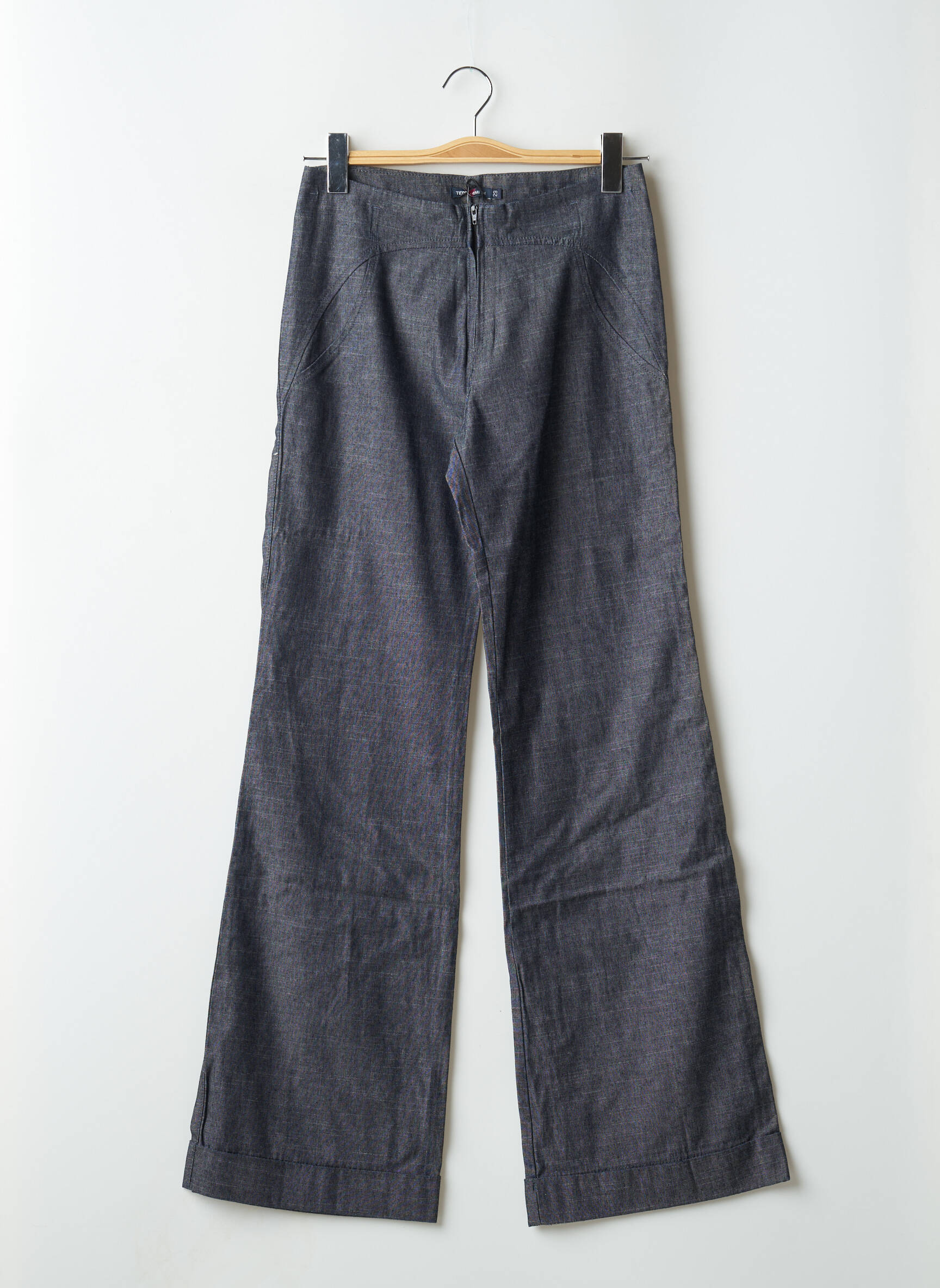 Bootcut džinsai kišenės maža dydžio mėlyna TEDDY SMITH moteris