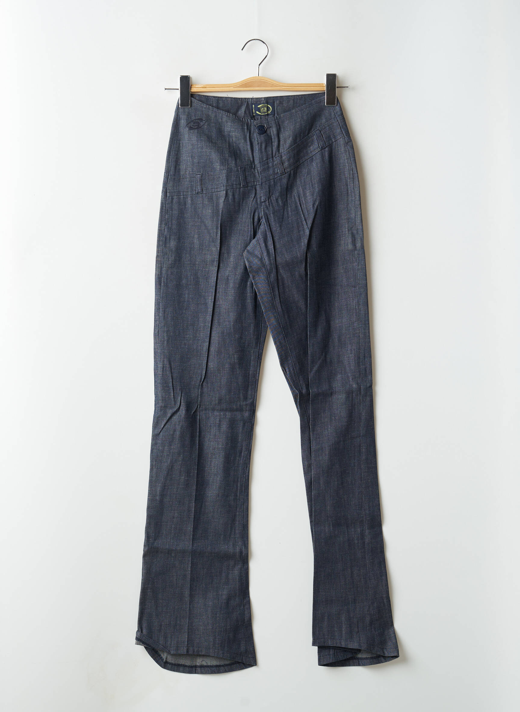 Bootcut džinsai brutinis audimas maža dydžio mėlyna BE YOU K moteris