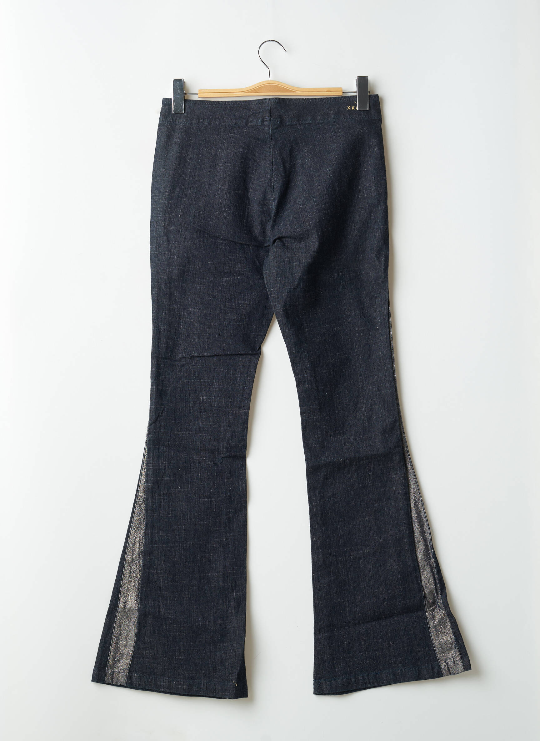 Bootcut džinsai aukšta talija aukšta talija mėlyna SCHOOL RAG moteris