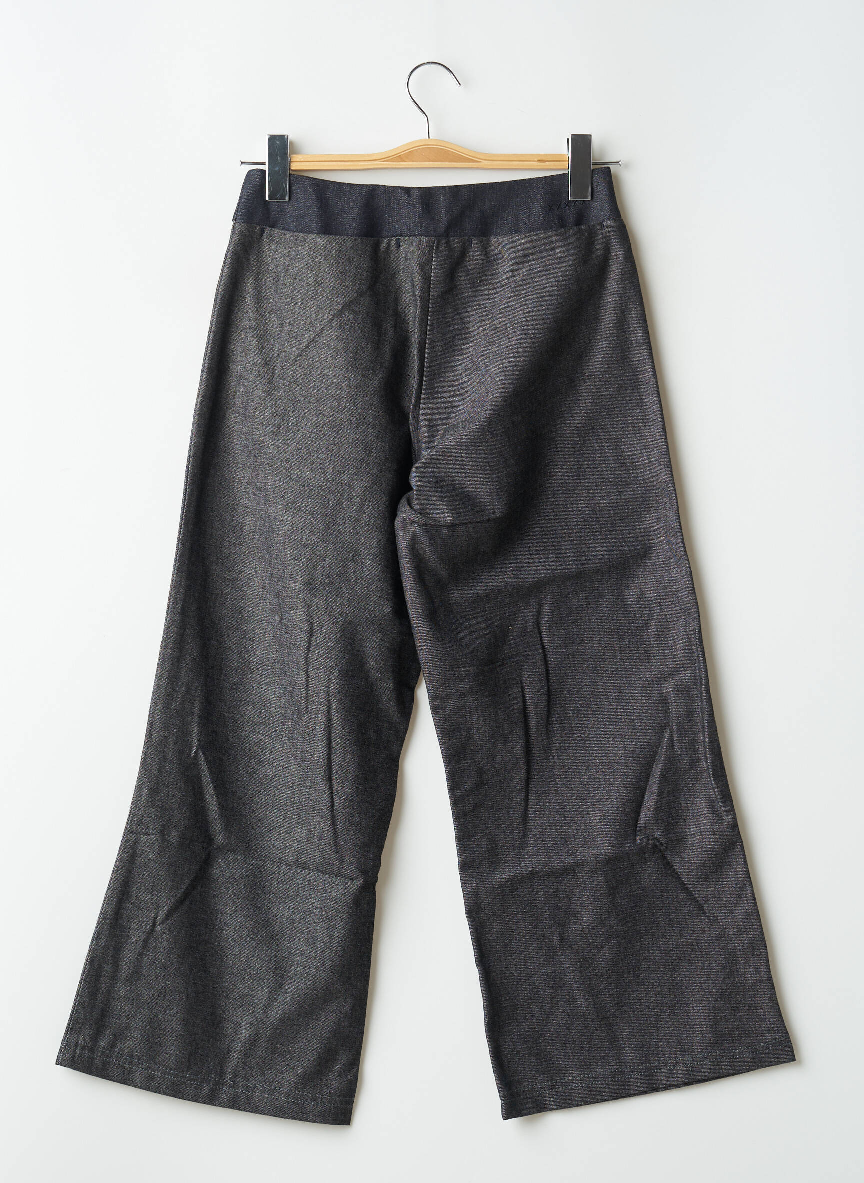 Pusilgių kelnių aukšta talija aukšta talija mėlyna SCHOOL RAG moteris