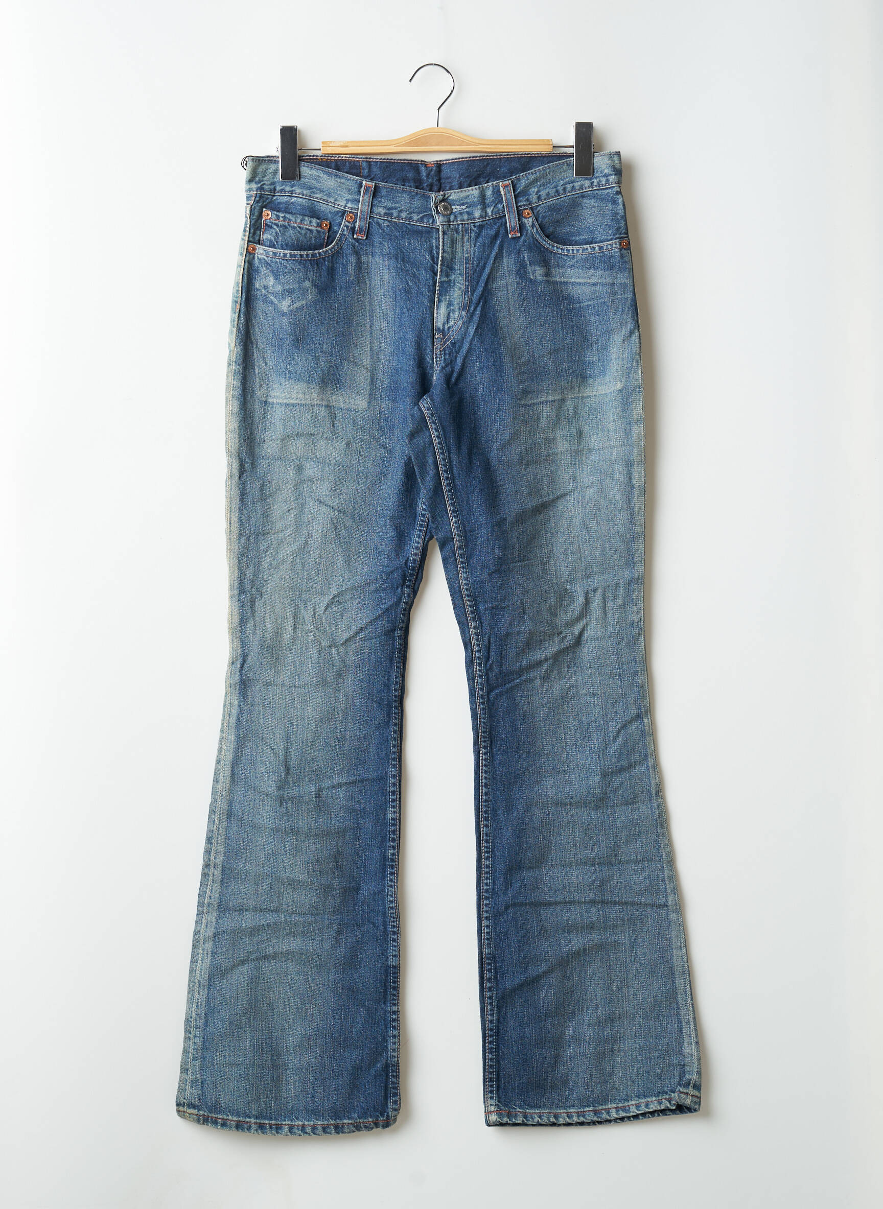 Bootcut džinsai kišenės mėlyna LEVI'S moteris