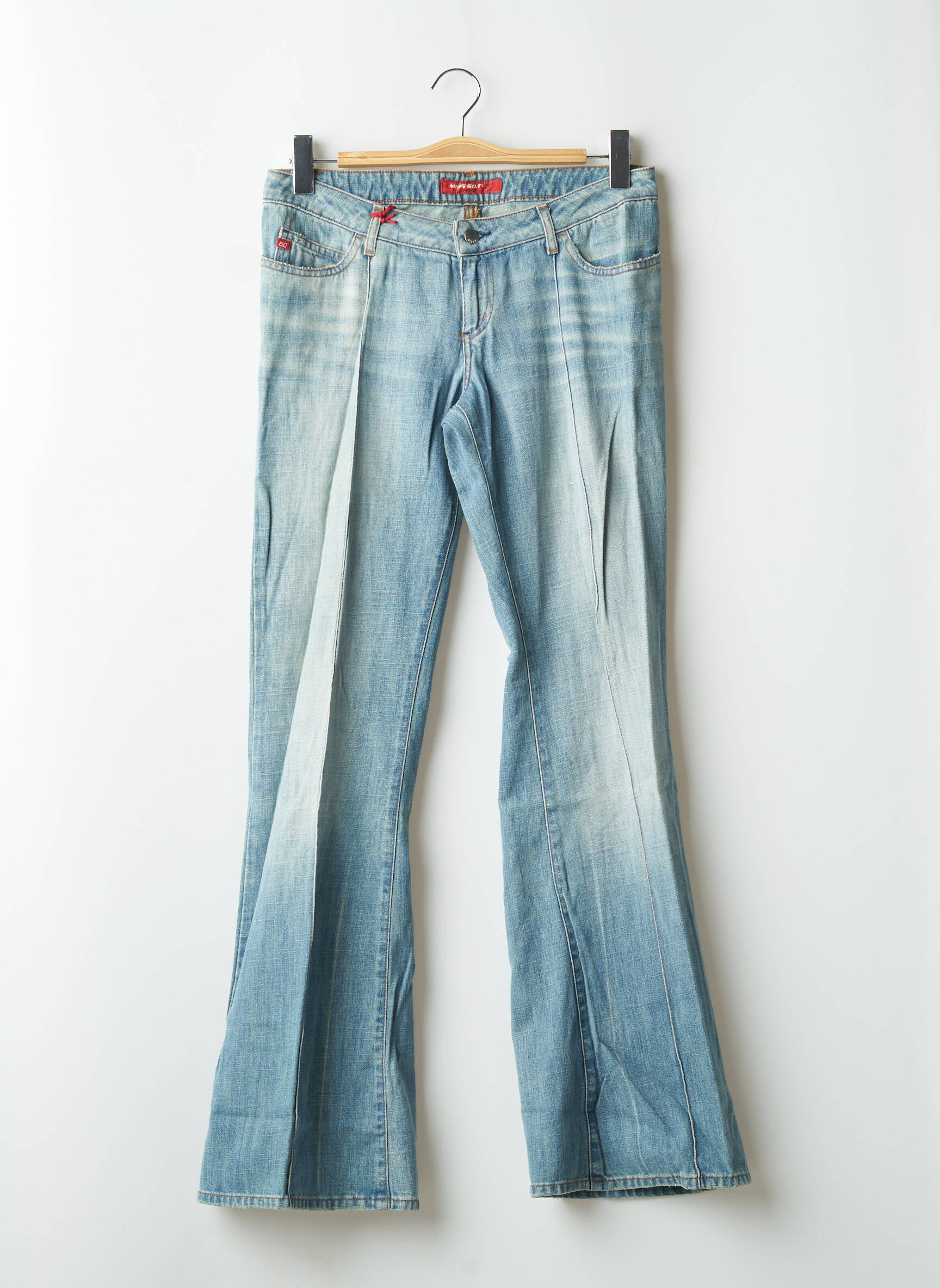 Bootcut džinsai kišenės mėlyna MISS SIXTY moteris