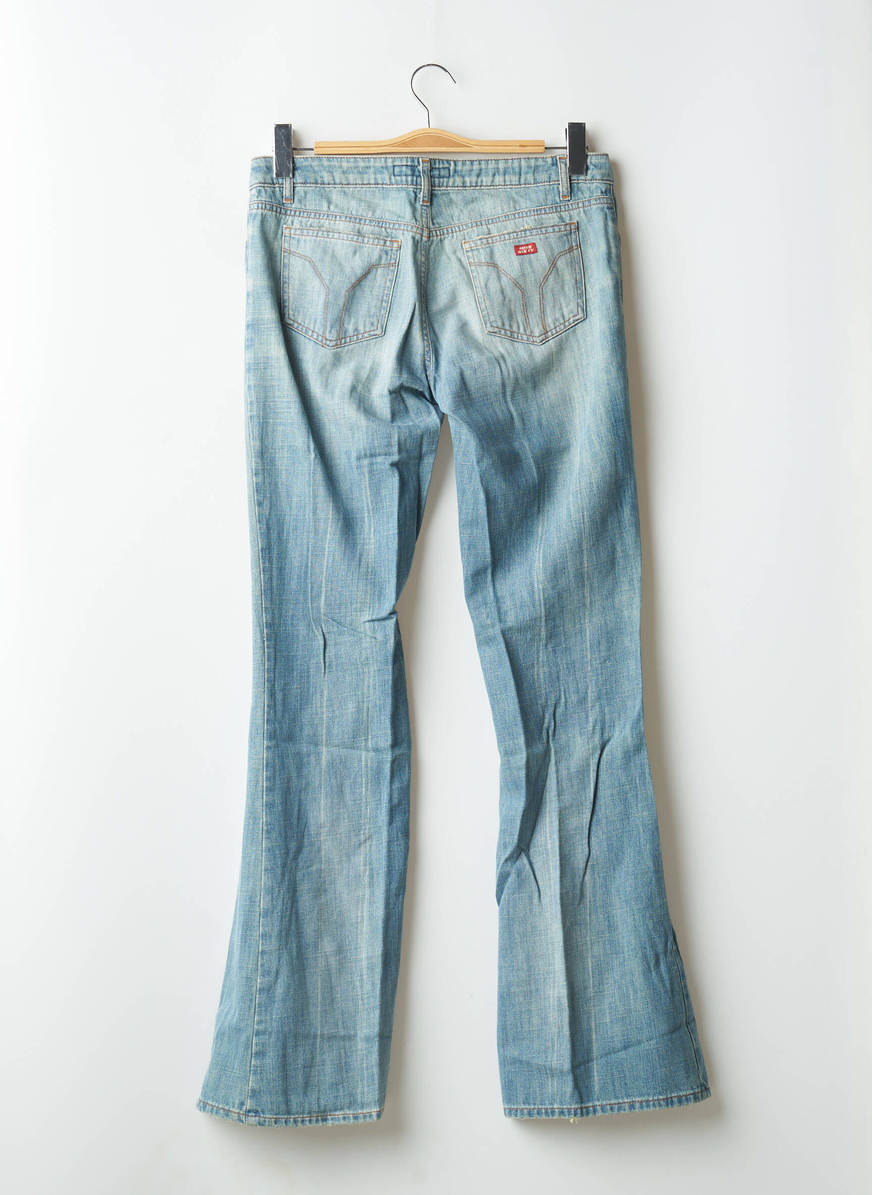 Bootcut džinsai kišenės mėlyna MISS SIXTY moteris