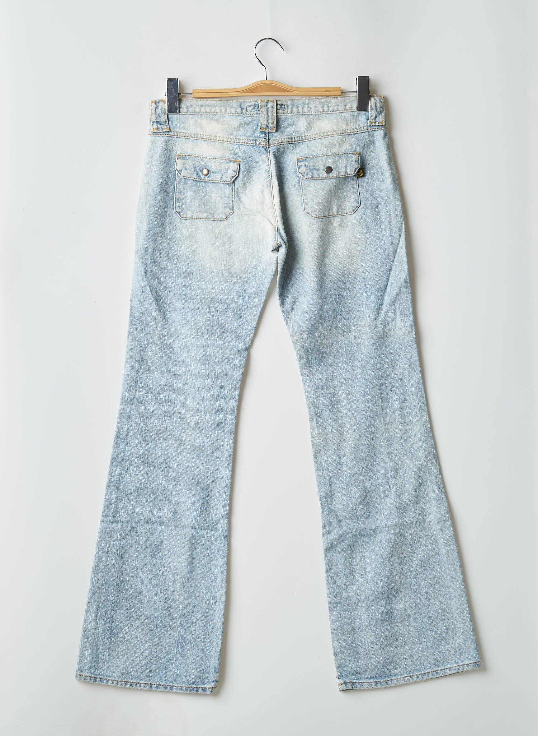 Bootcut džinsai normala dydis normala dydis mėlyna RWD moteris