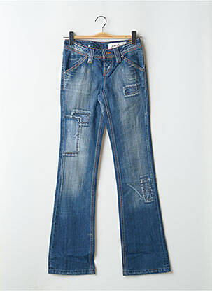 Bootcut džinsai kišenės maža dydžio mėlyna TEDDY SMITH moteris