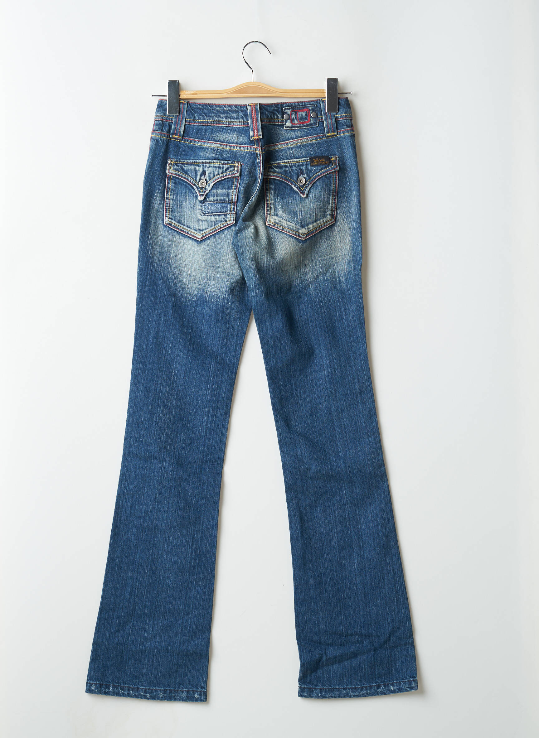 Bootcut džinsai kišenės maža dydžio mėlyna TEDDY SMITH moteris