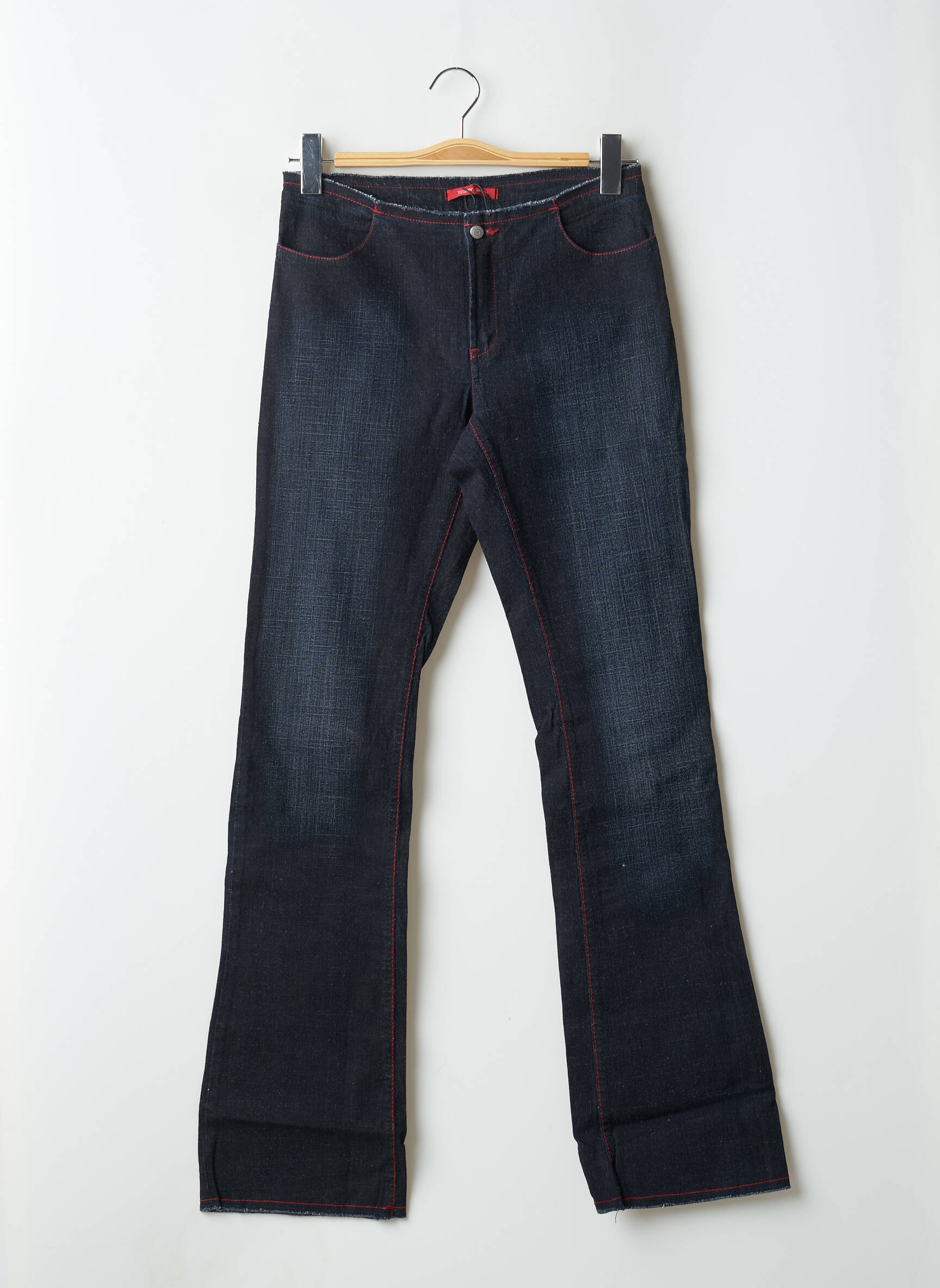 Bootcut džinsai normala dydis normala dydis mėlyna TEDDY SMITH moteris