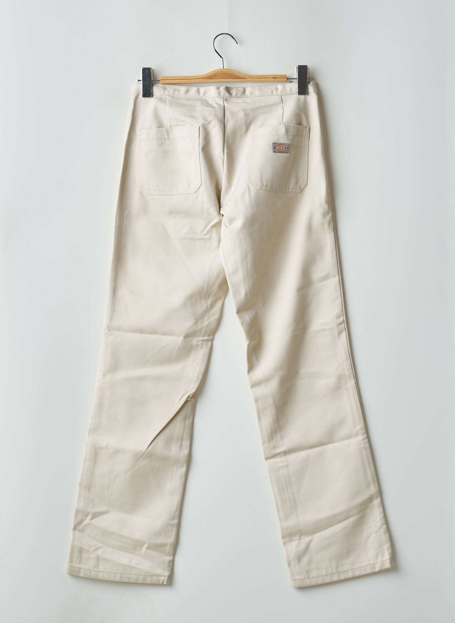 Tiesi kelnė uždarymas su užtrauktuku po mygtuku uždengimu normala dydis bežinis DICKIES moteris