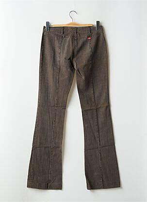 Bootcut džinsai tamprumas maža dydžio rudas MISS SIXTY moteris