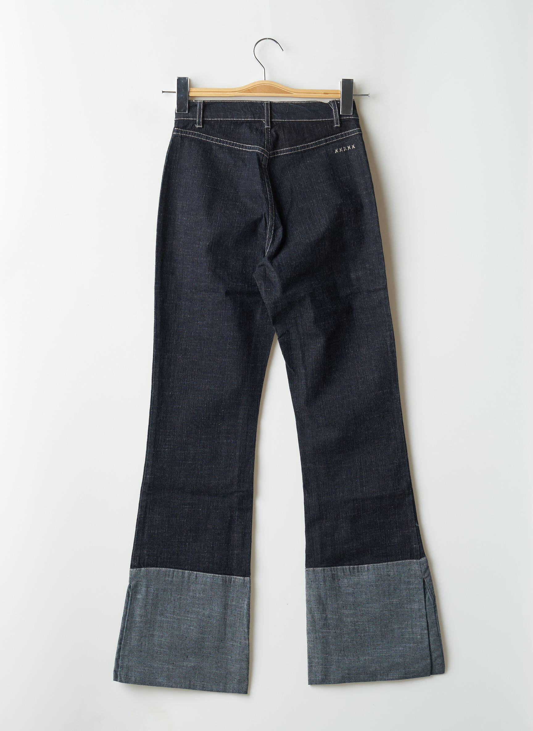 Bootcut džinsai aukšta talija aukšta talija mėlyna SCHOOL RAG moteris