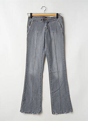 Bootcut džinsai užtrauktukas po lipduku uždarymas maža dydžio pilka CIMARRON moteris