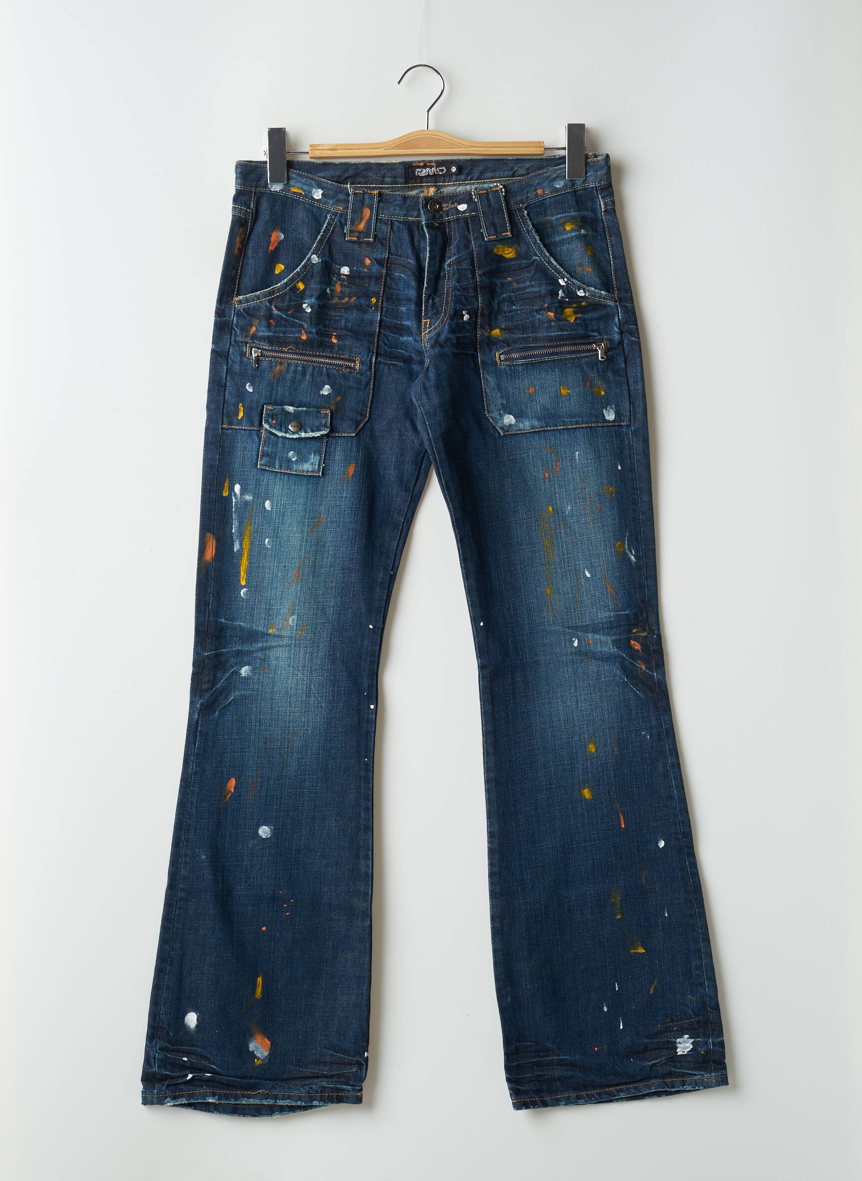 Bootcut džinsai normala dydis normala dydis mėlyna RWD moteris
