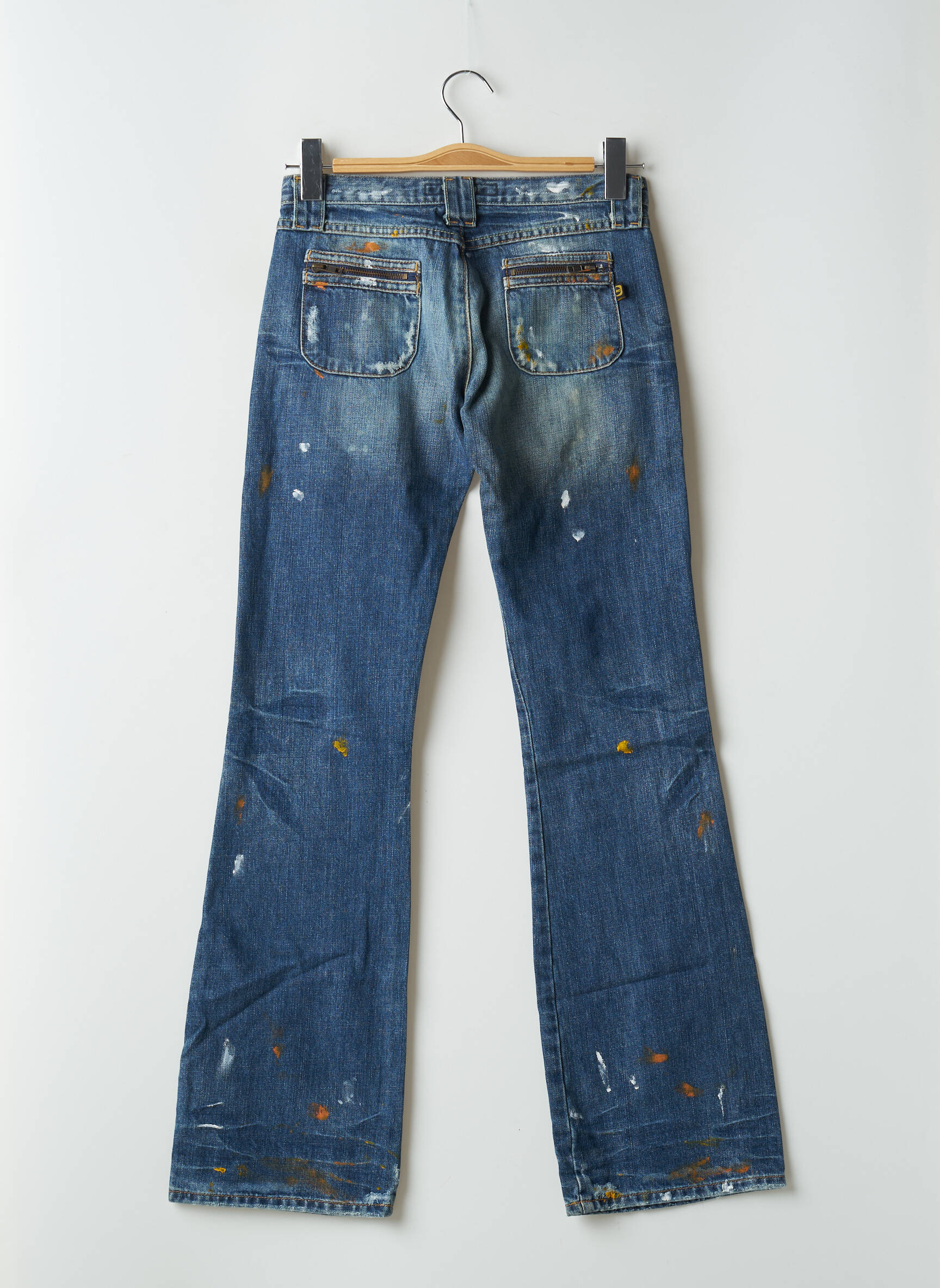 Bootcut džinsai normala dydis normala dydis mėlyna RWD moteris
