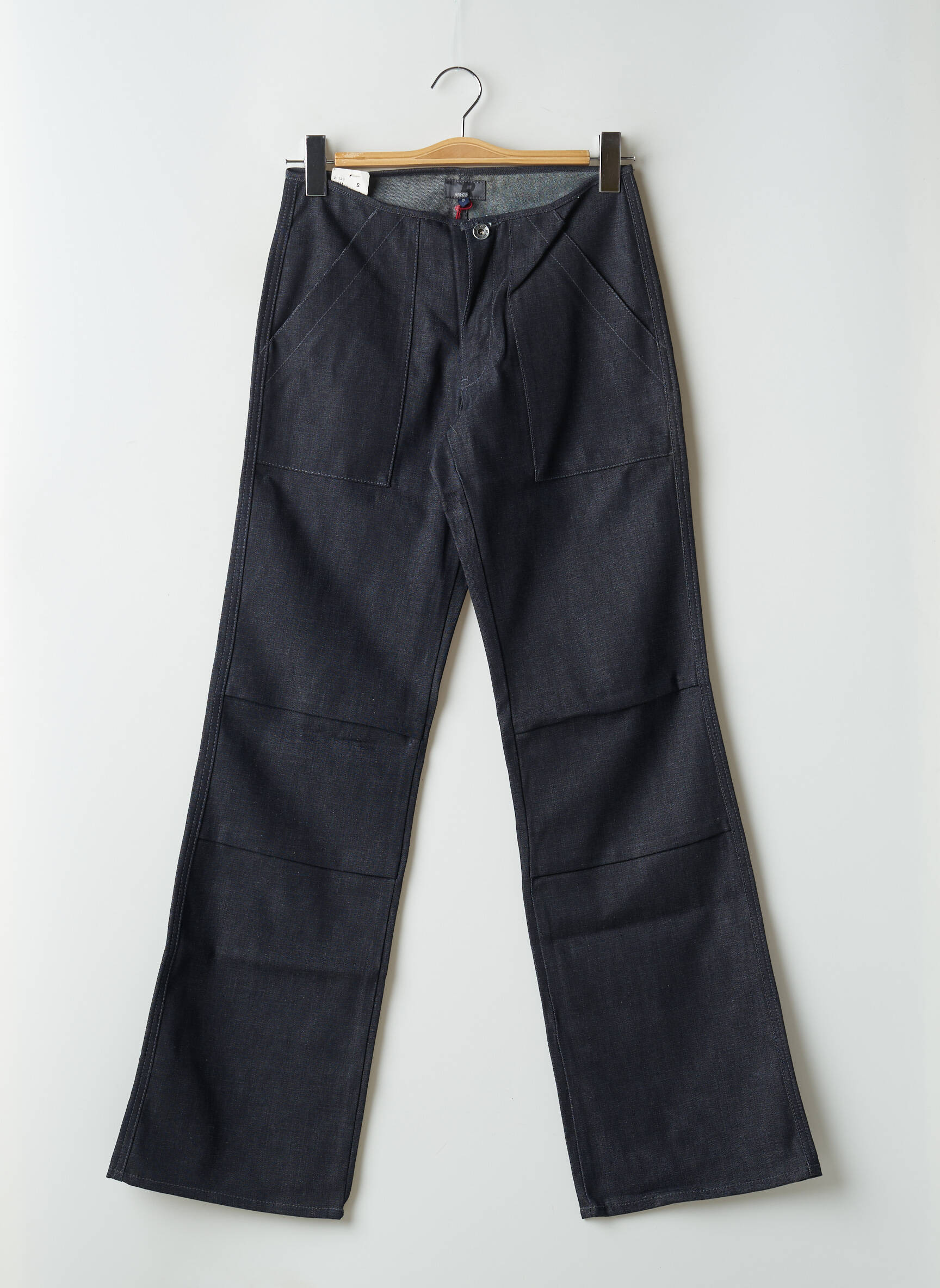 Bootcut džinsai aukšta talija aukšta talija mėlyna RWD moteris