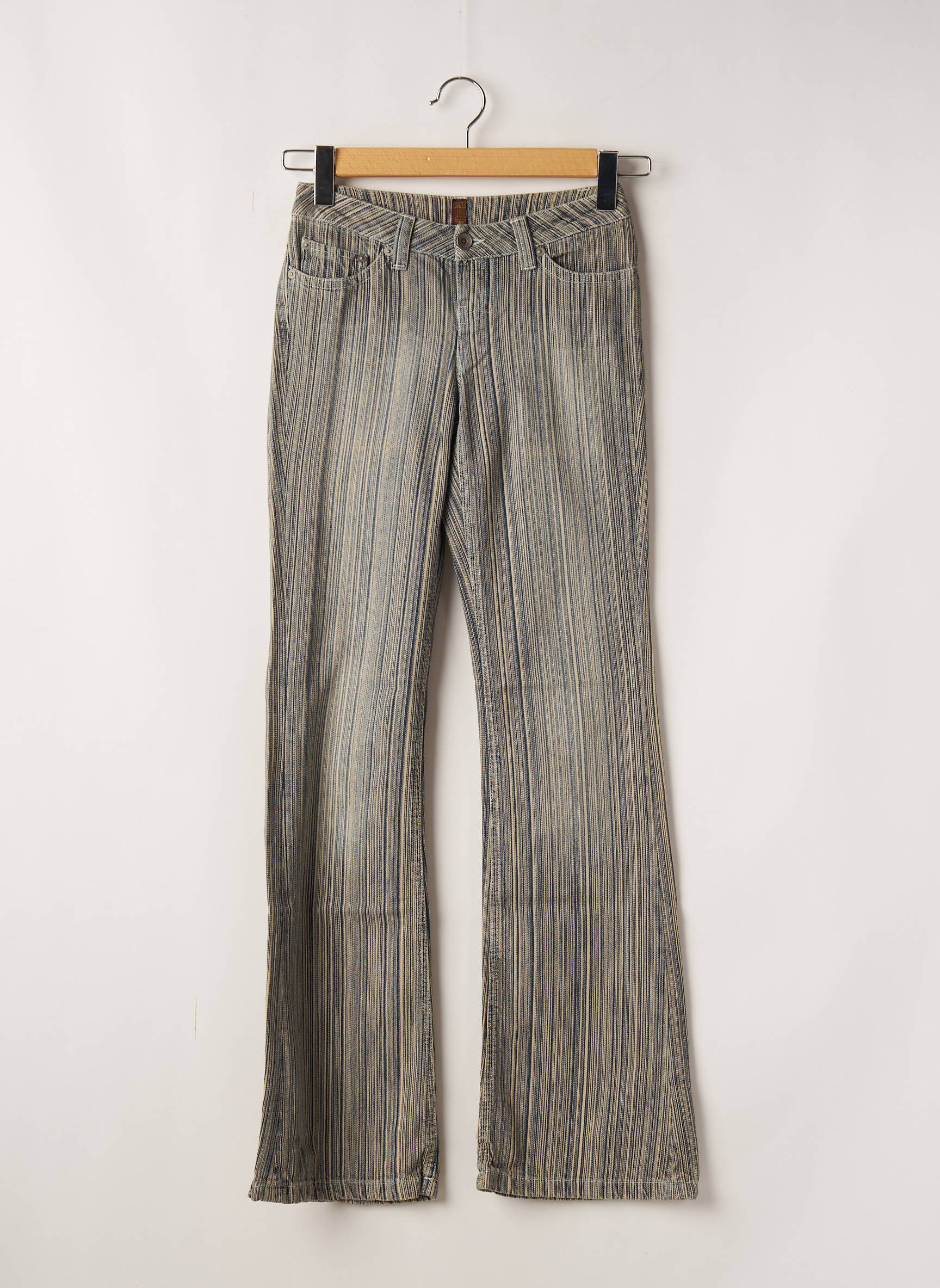 Bootcut džinsai tamprumas maža dydžio mėlyna TEDDY SMITH moteris