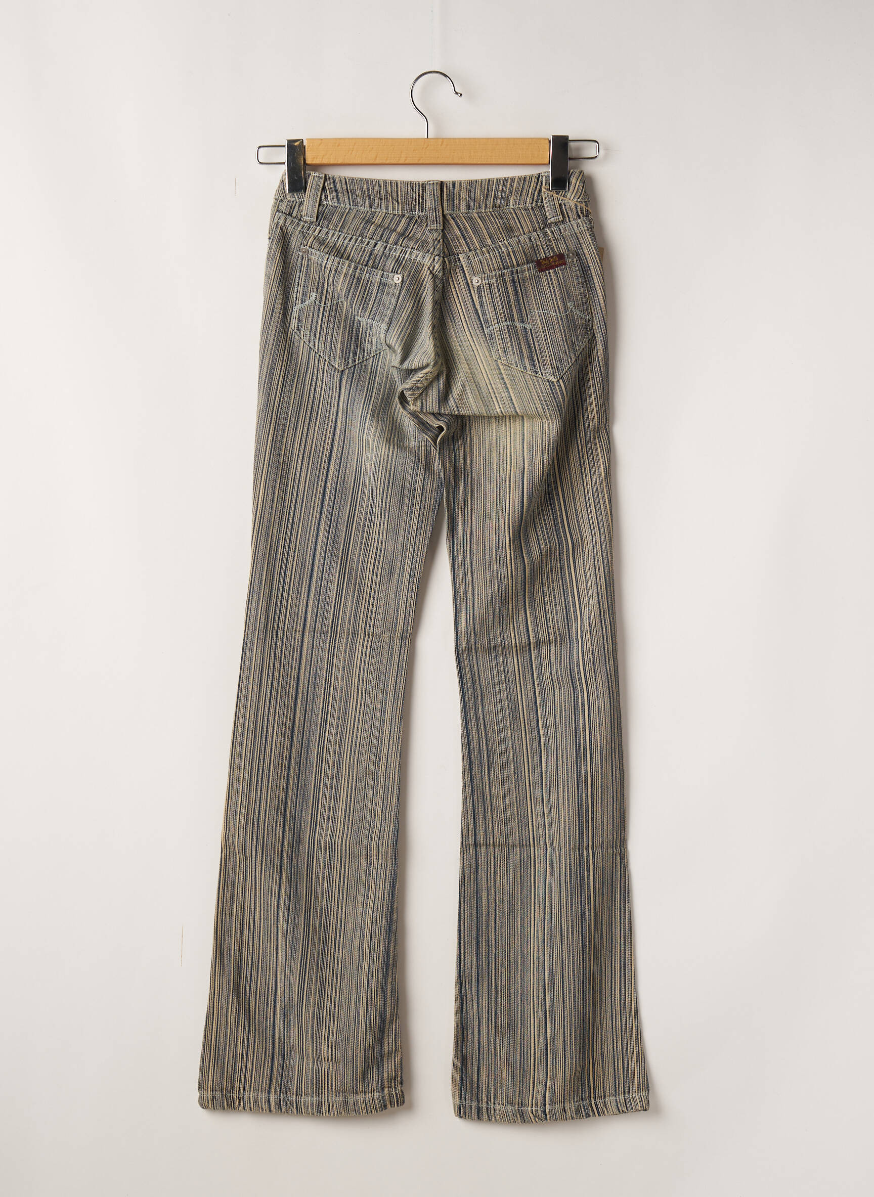 Bootcut džinsai tamprumas maža dydžio mėlyna TEDDY SMITH moteris