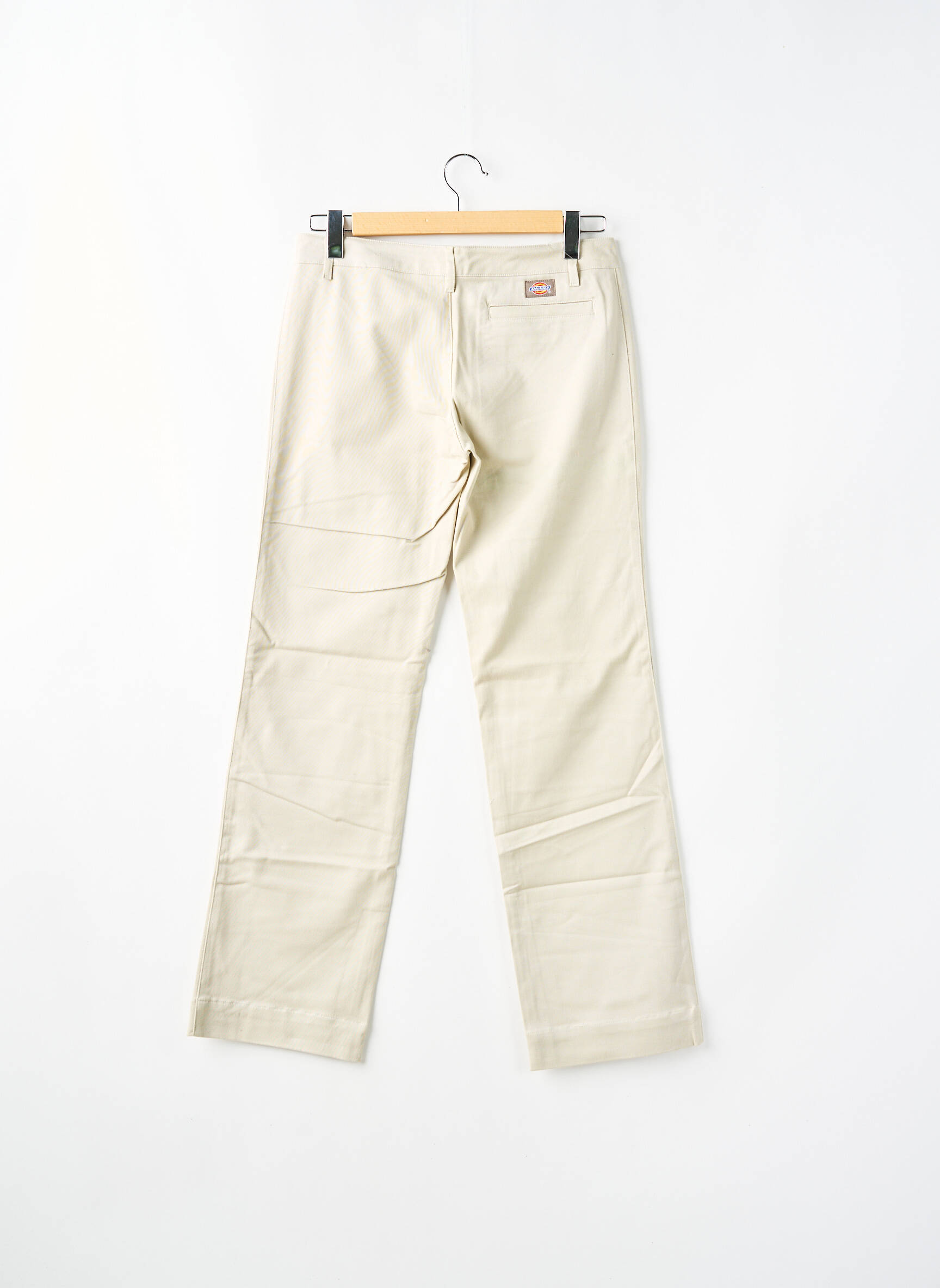 Tiesi kelnė uždarymas su užtrauktuku po mygtuku uždengimu normala dydis bežinis DICKIES moteris
