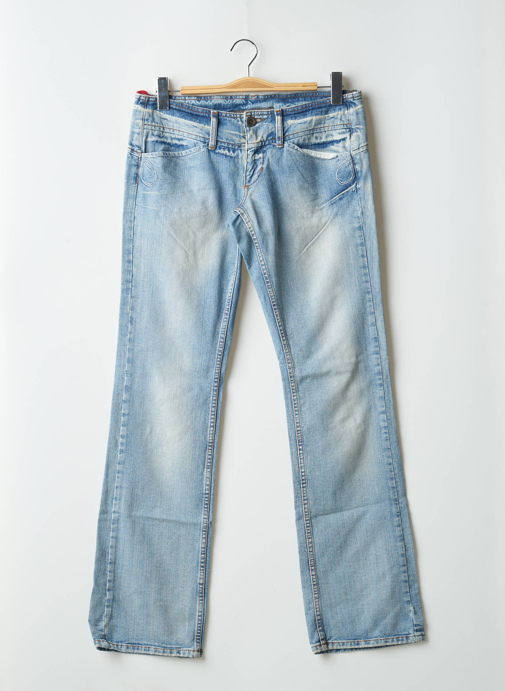 Bootcut džinsai kišenės maža dydžio mėlyna FREEMAN T.PORTER moteris