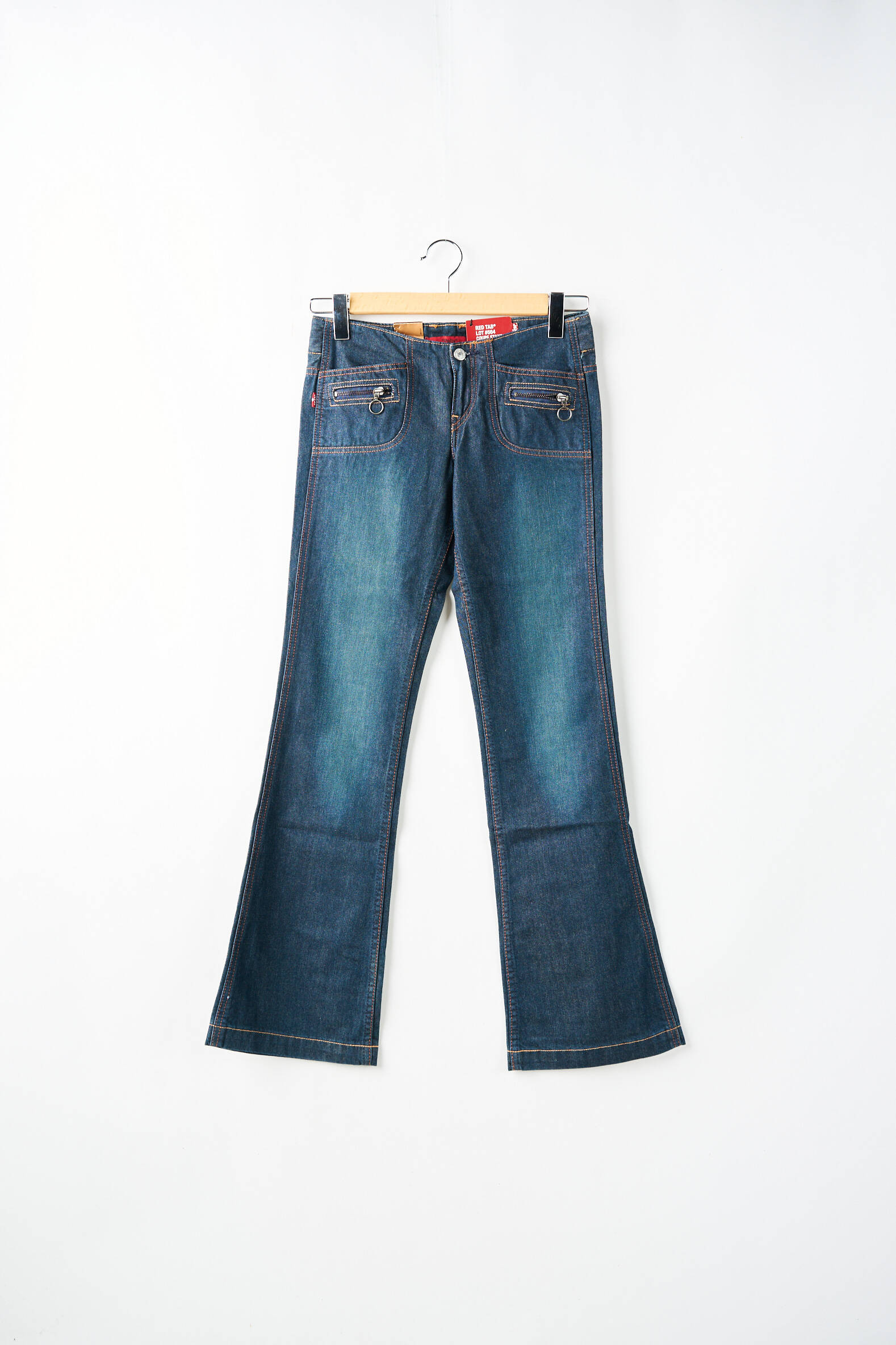 Bootcut džinsai tamprumas maža dydžio mėlyna LOIS moteris