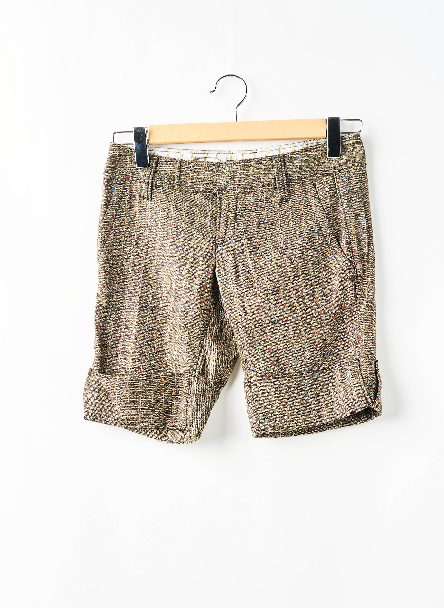 Bermudas pincetų dydis pilka MISS SIXTY moteris