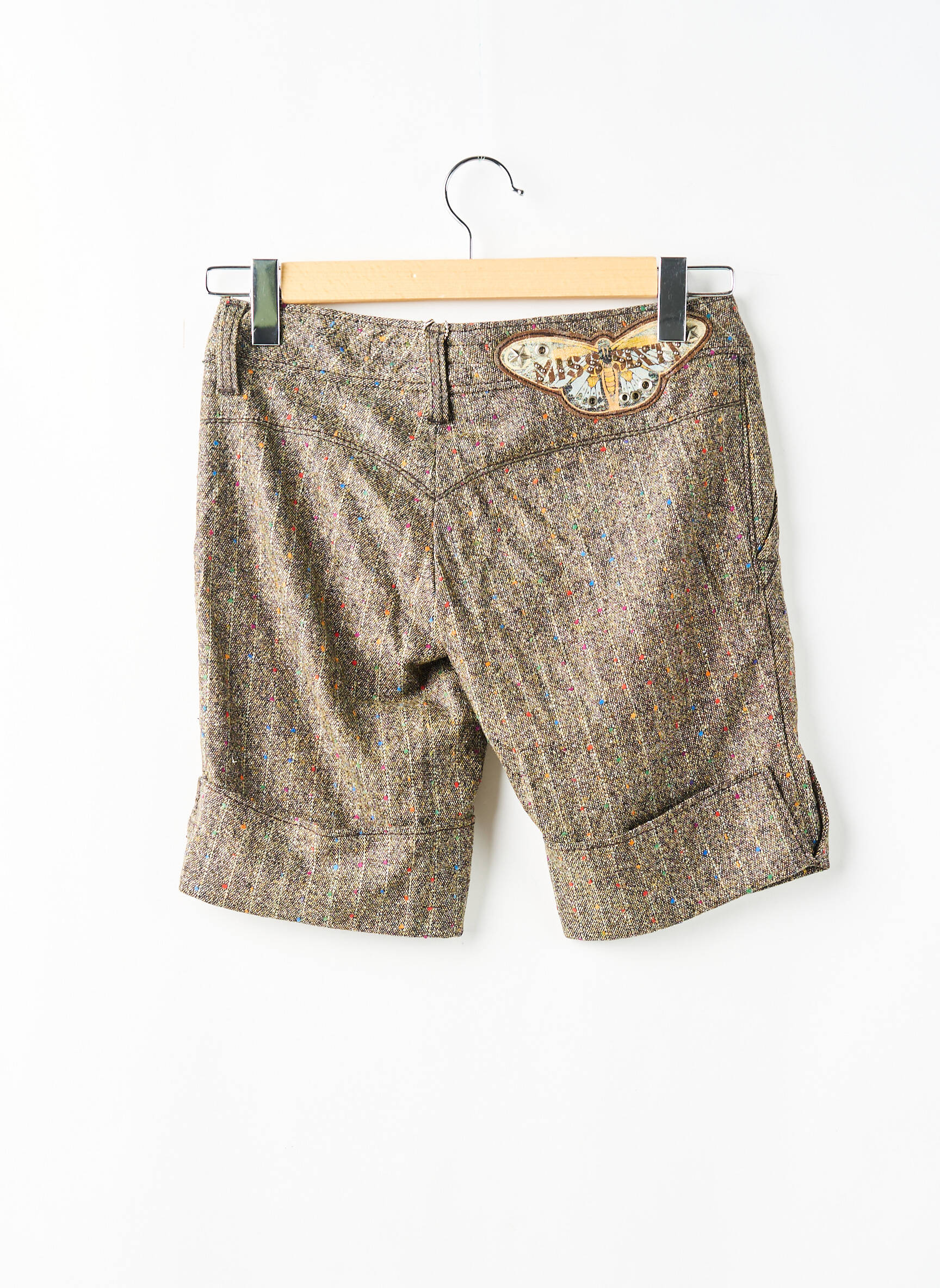 Bermudas pincetų dydis pilka MISS SIXTY moteris