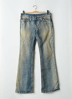 Bootcut džinsai tamprumas maža dydžio mėlyna TEDDY SMITH moteris