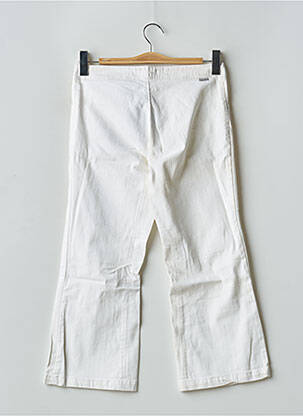 Bootcut džinsai aukšta talija aukšta talija baltas TEDDY SMITH moteris