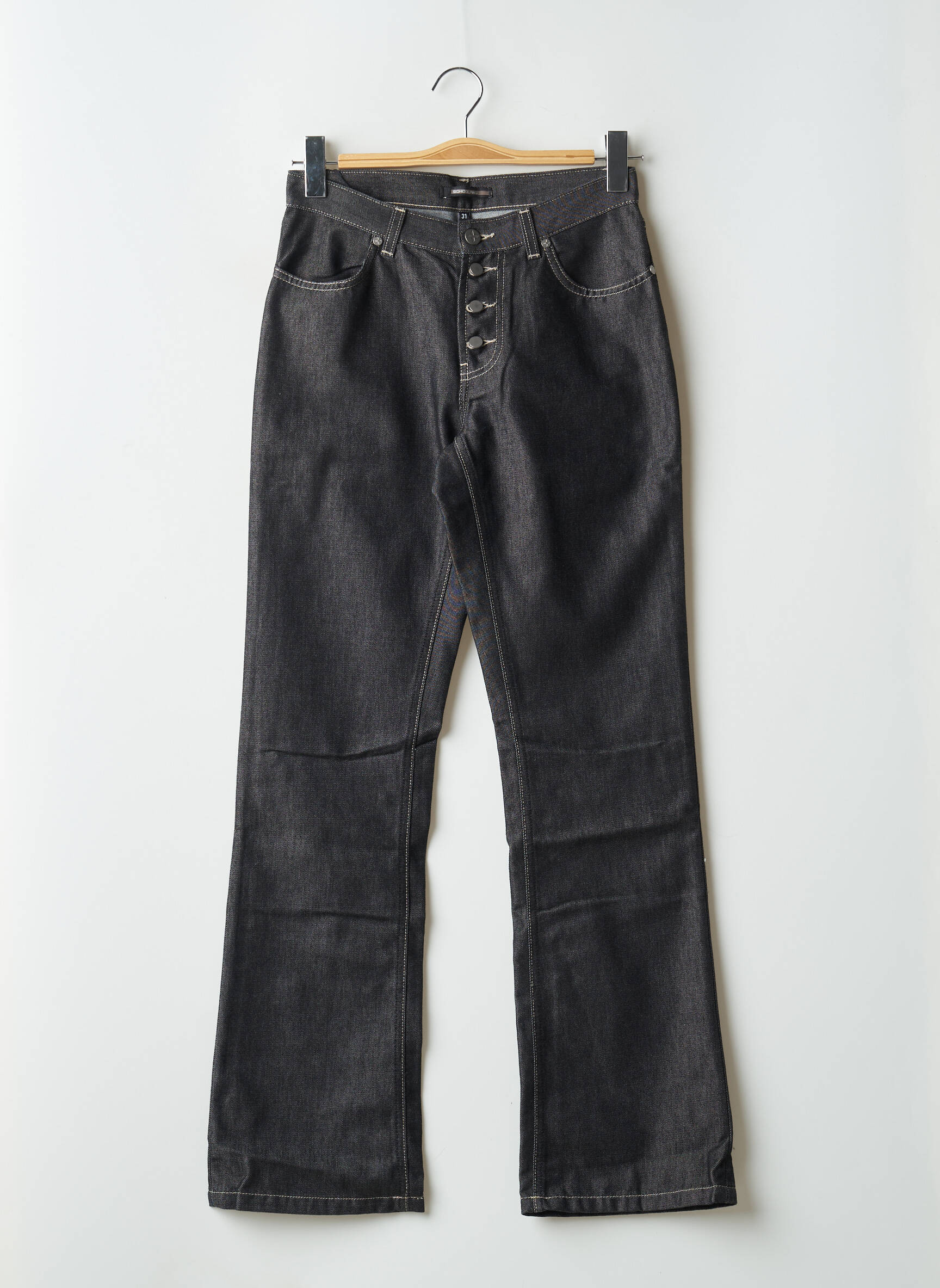 Bootcut džinsai normala dydis normala dydis juodas SCHOOL RAG moteris