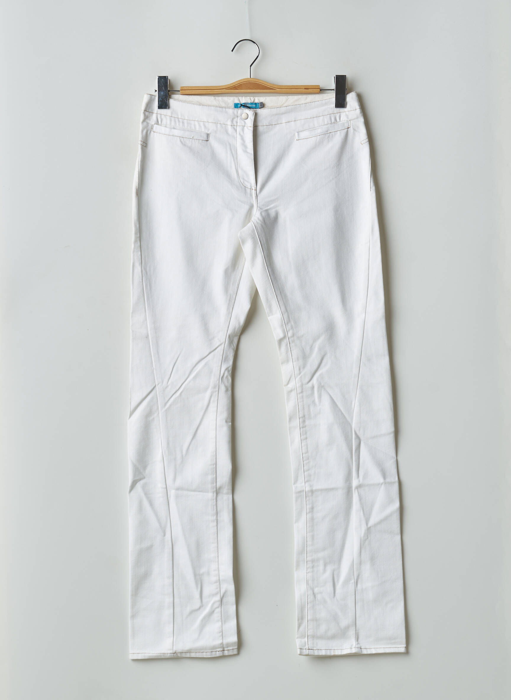 Bootcut džinsai normala dydis normala dydis baltas TEDDY SMITH moteris