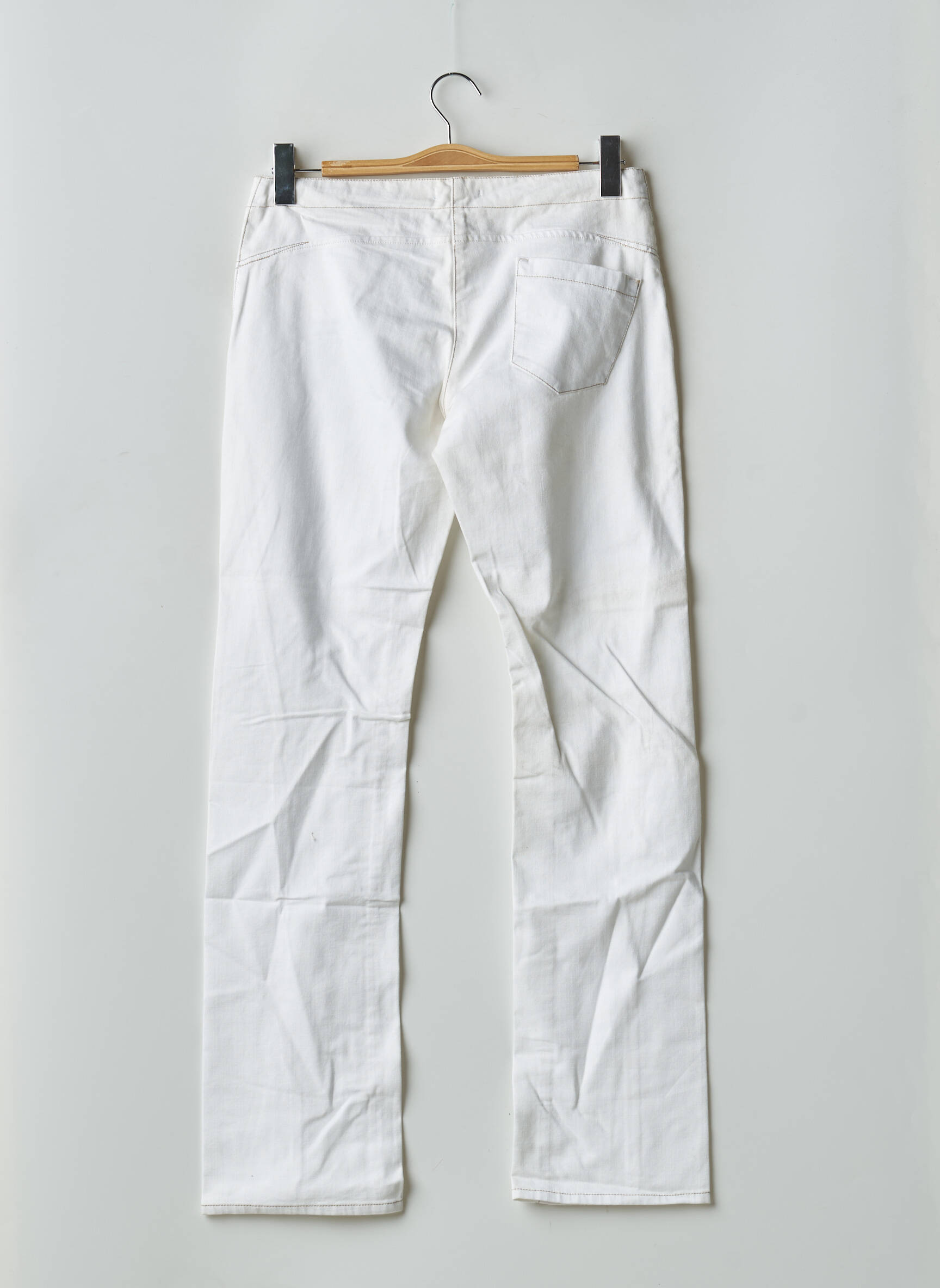 Bootcut džinsai normala dydis normala dydis baltas TEDDY SMITH moteris