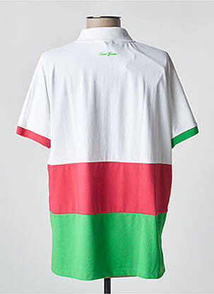 Polo tiesi kirpimas trumpas rankovės baltas SAINT JAMES moteris