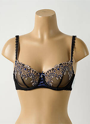 Liemenėlė lengva ir skaidri pilnas palaikantis liemenėlės viršus juodas AUBADE moteris