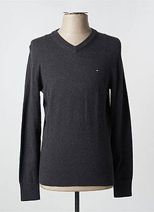 Megztinis col v ilgos rankovės pilka TOMMY HILFIGER vyras