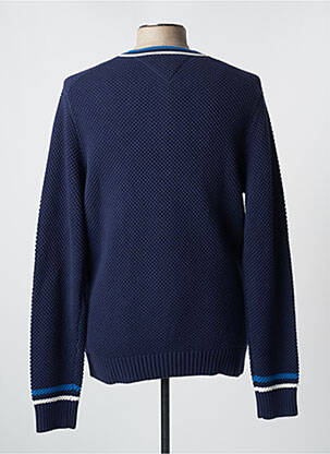 Ilgų rankovių liemenė didelės akies mezgimas mėlyna TOMMY HILFIGER vyras