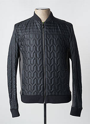 Pūkinė striukė kišenės be gobtuvų juodas HUGO BOSS vyras