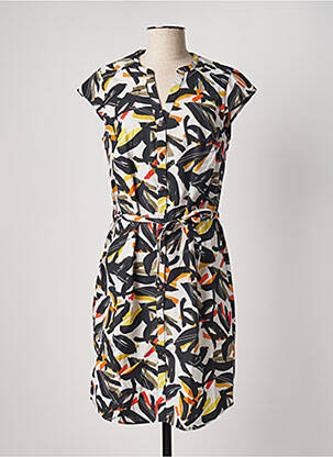 Trumpa suknelė trumpas rankovės trumpas rankovės juodas FELINO moteris